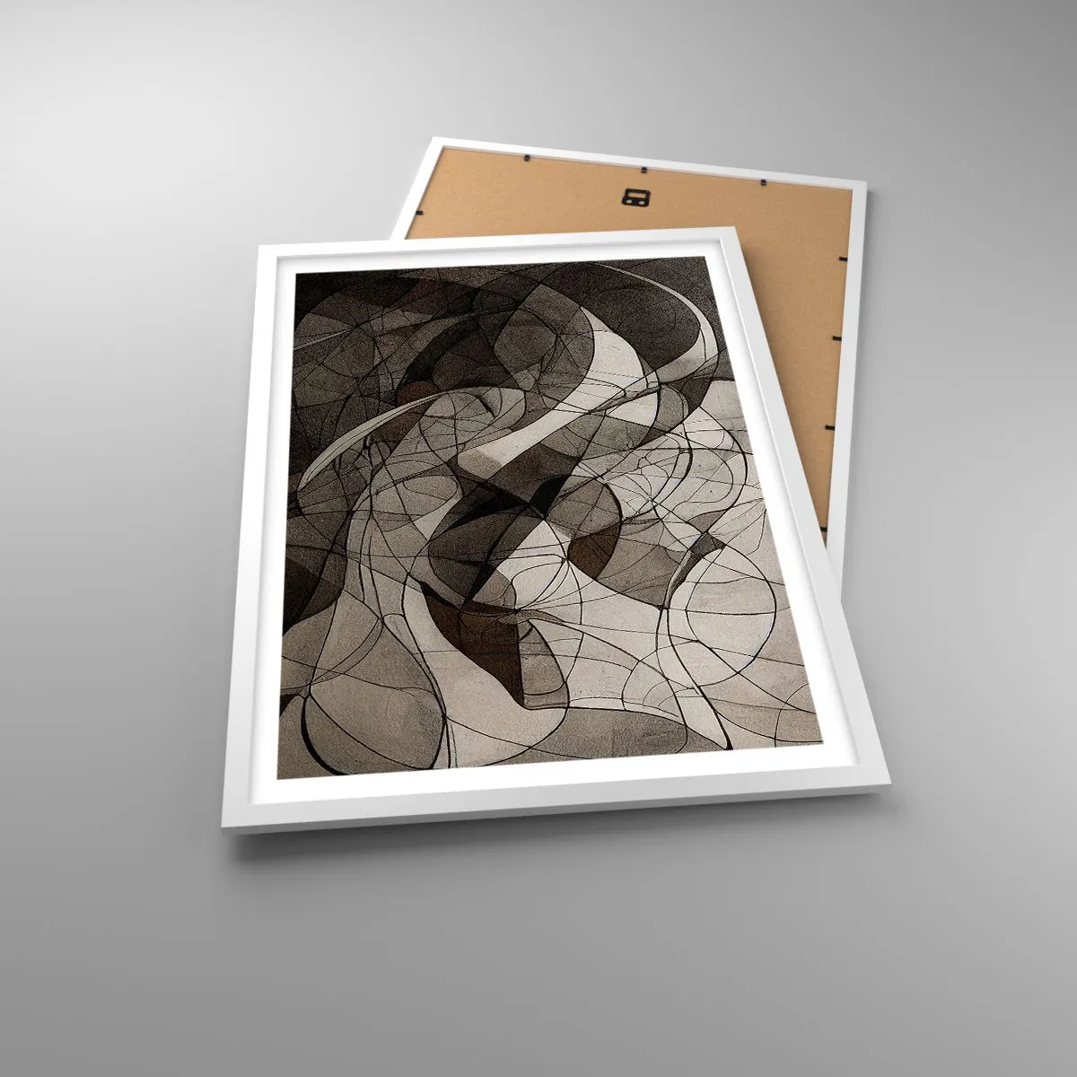 Plagát v bielom ráme - Obeh farieb Zeme - 50x70 cm