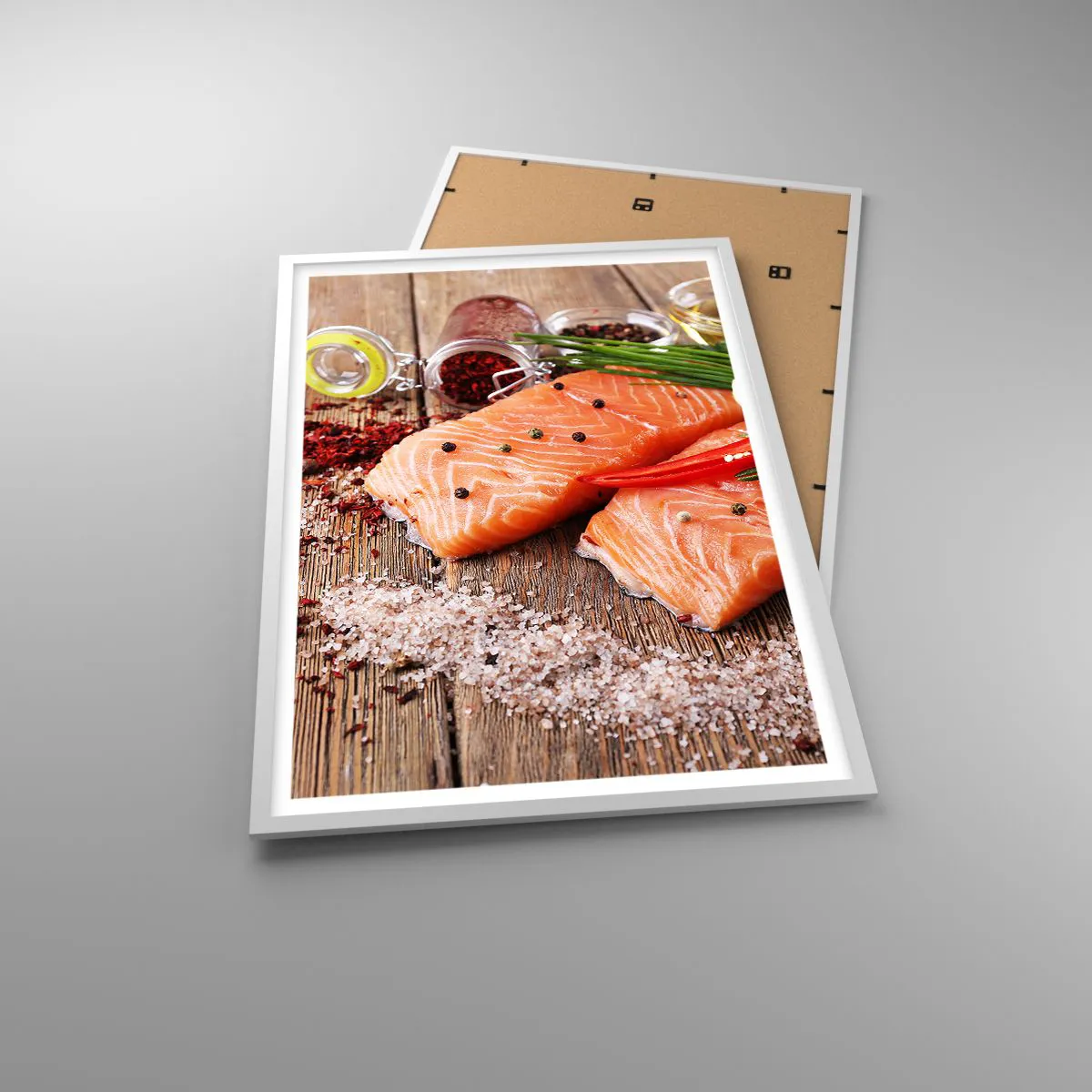 Poszter fekete keretben - Norvég kaland a konyhában - 61x91 cm