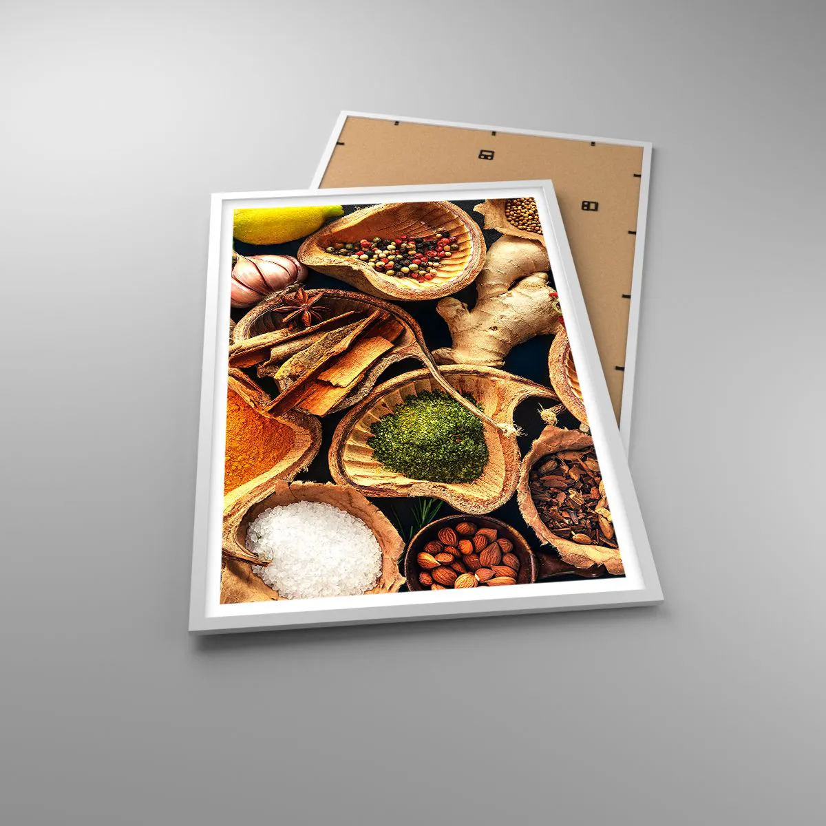 Plakát v bílém rámu - Vezmi si, co chceš - 61x91 cm