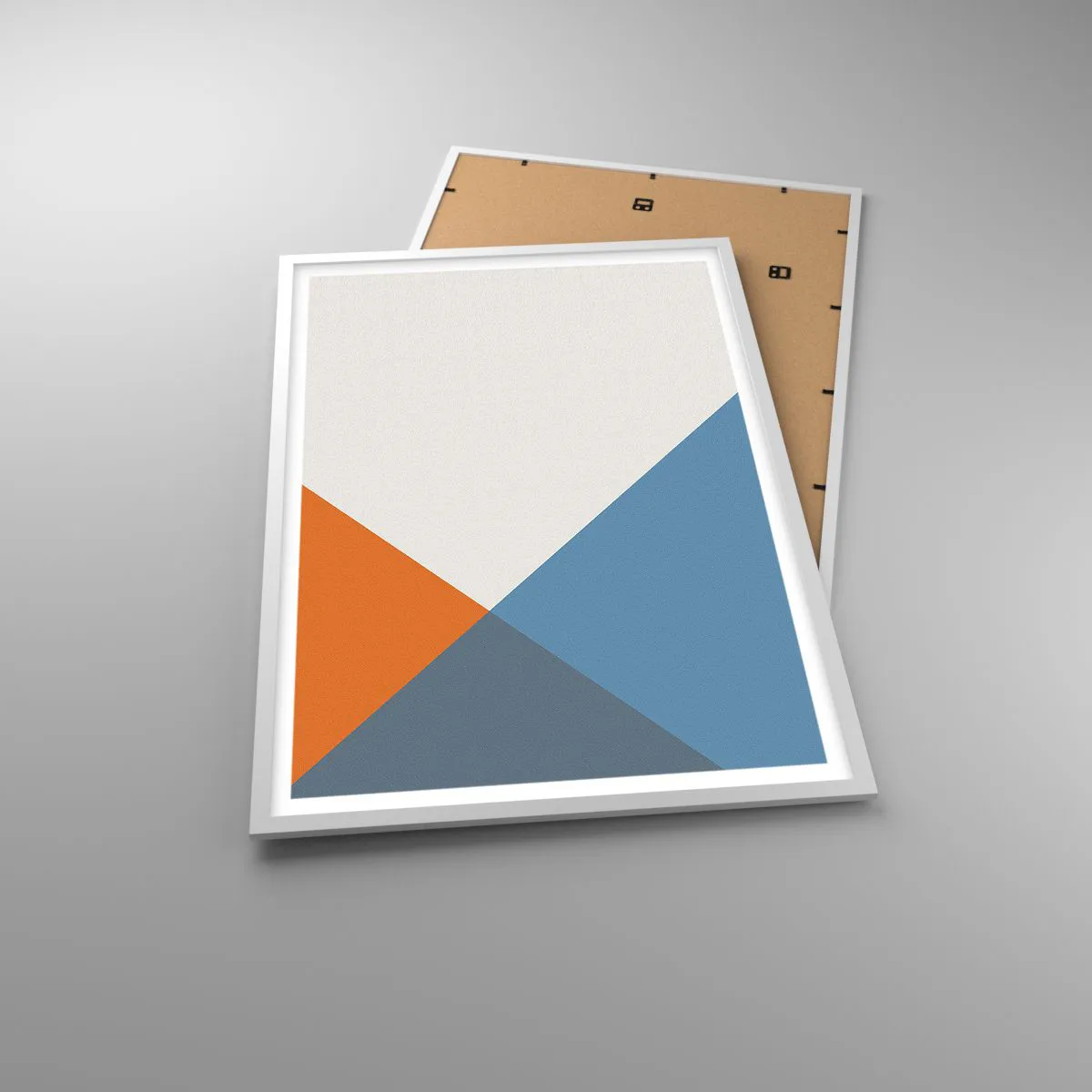 Poster in einem weißen Rahmen - In einem Winkel… - 61x91 cm