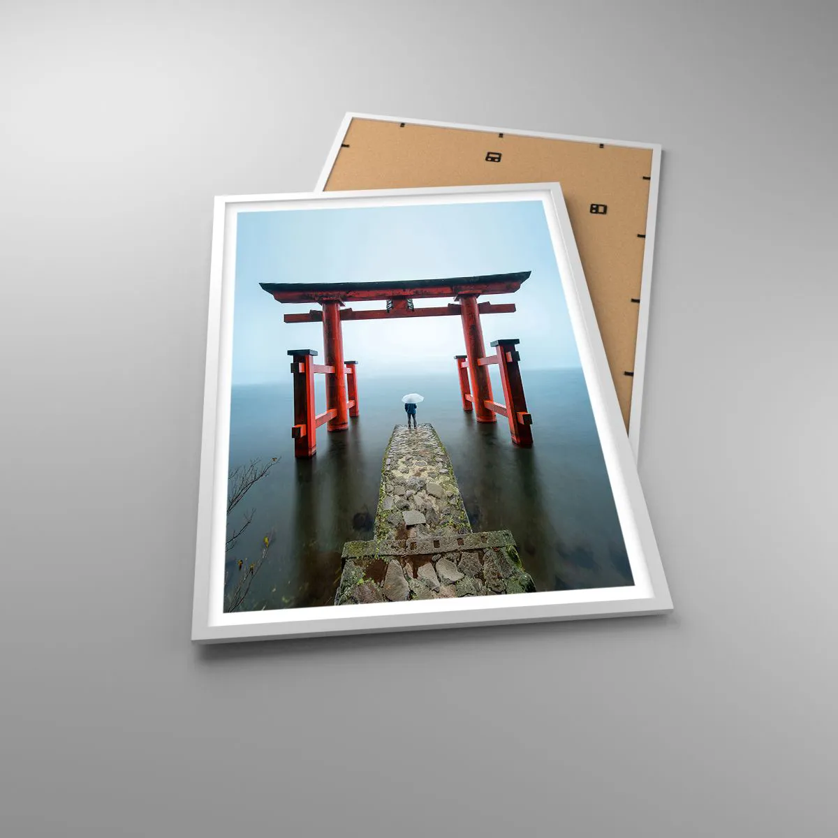 Poster in white frmae - Japanese Musings - 61x91 cm