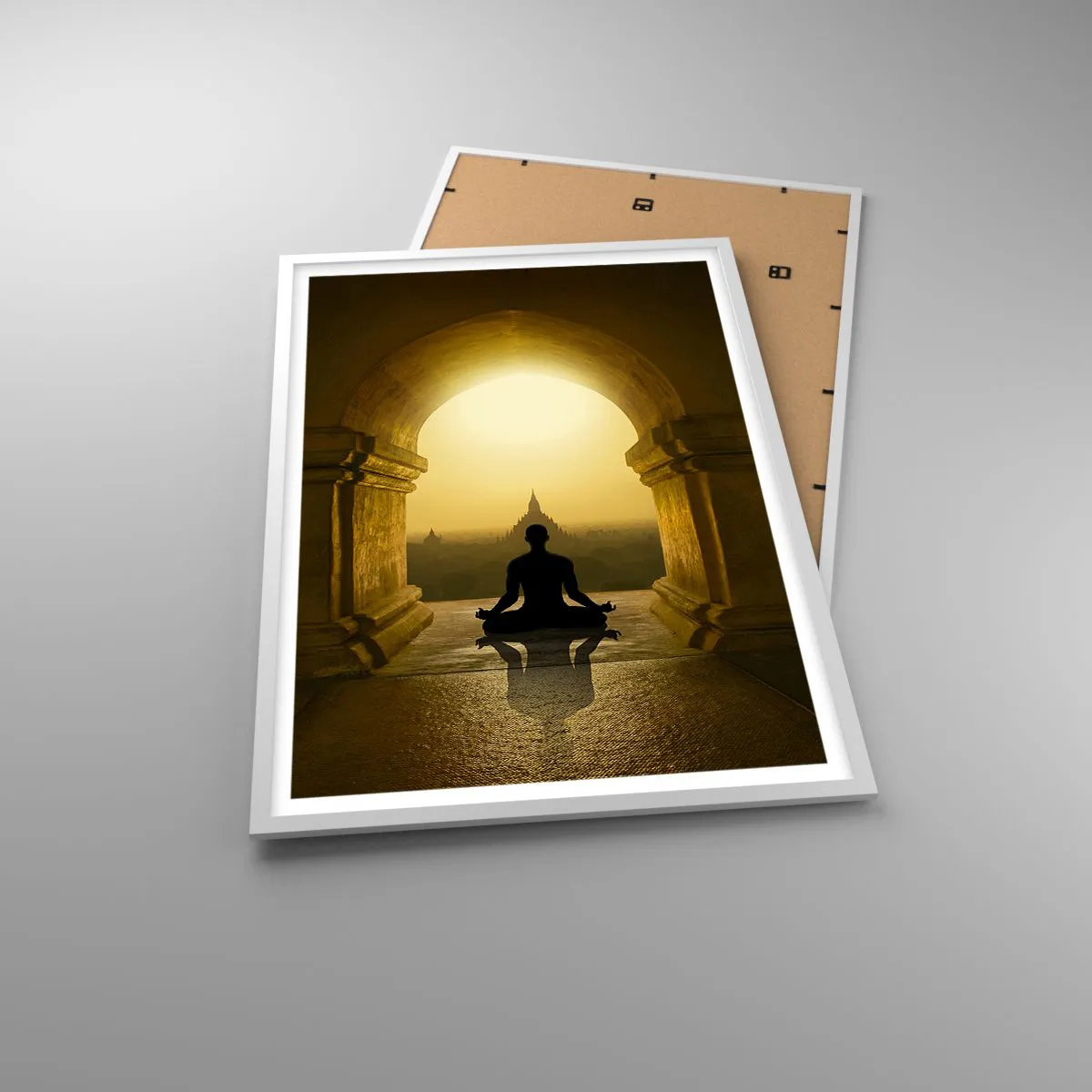 Poster în ramă albă - Armonie completă - 61x91 cm