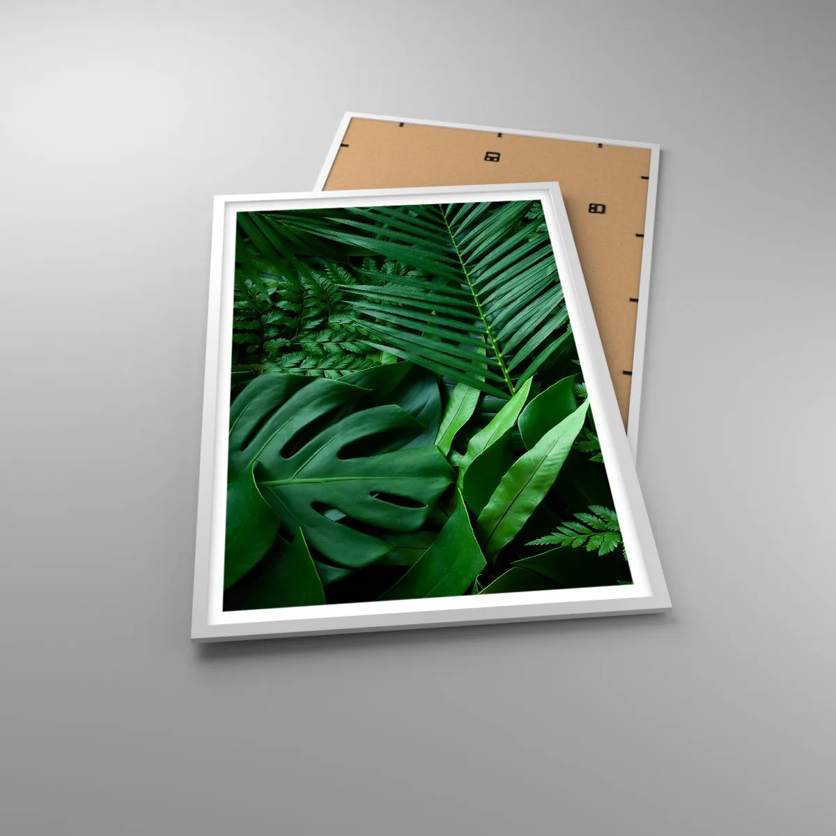Poszter fekete keretben - Összebújva a zöldben - 61x91 cm
