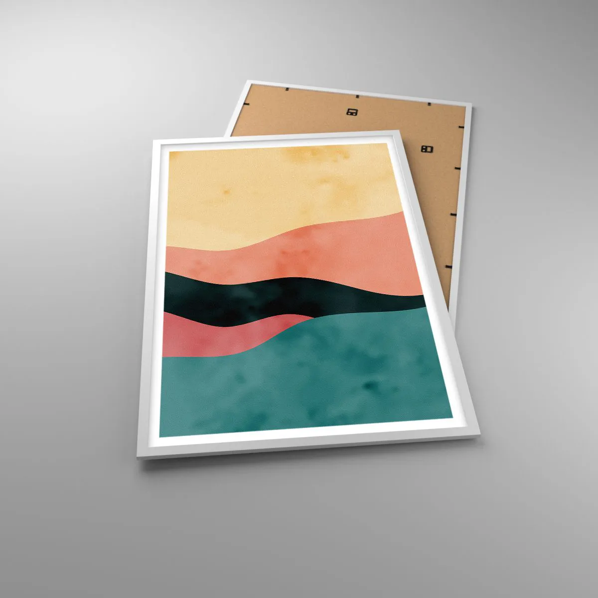 Poster in einem weißen Rahmen - Konforme Nichtkonformität - 61x91 cm