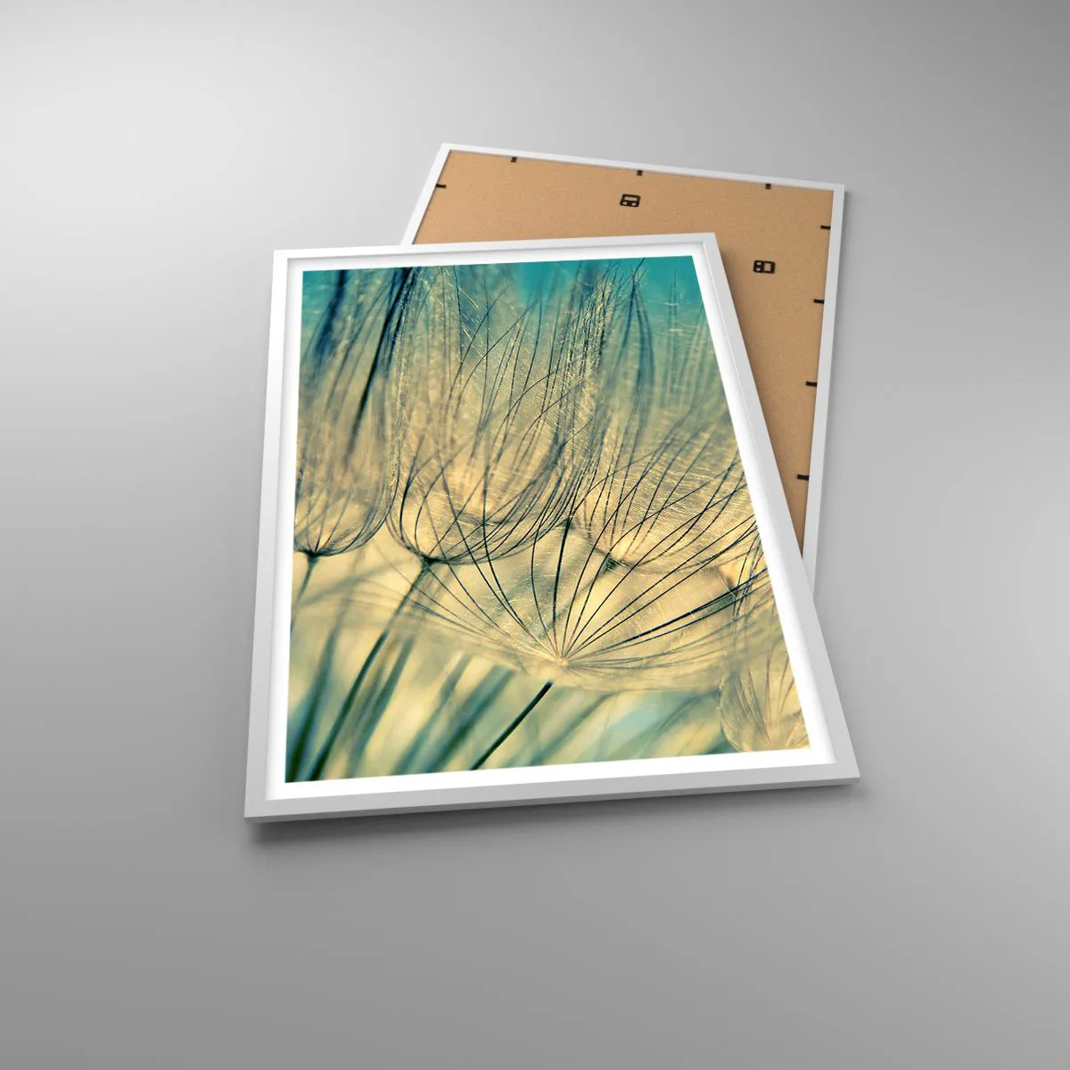 Poster in een witte lijst - In afwachting van de wind - 61x91 cm