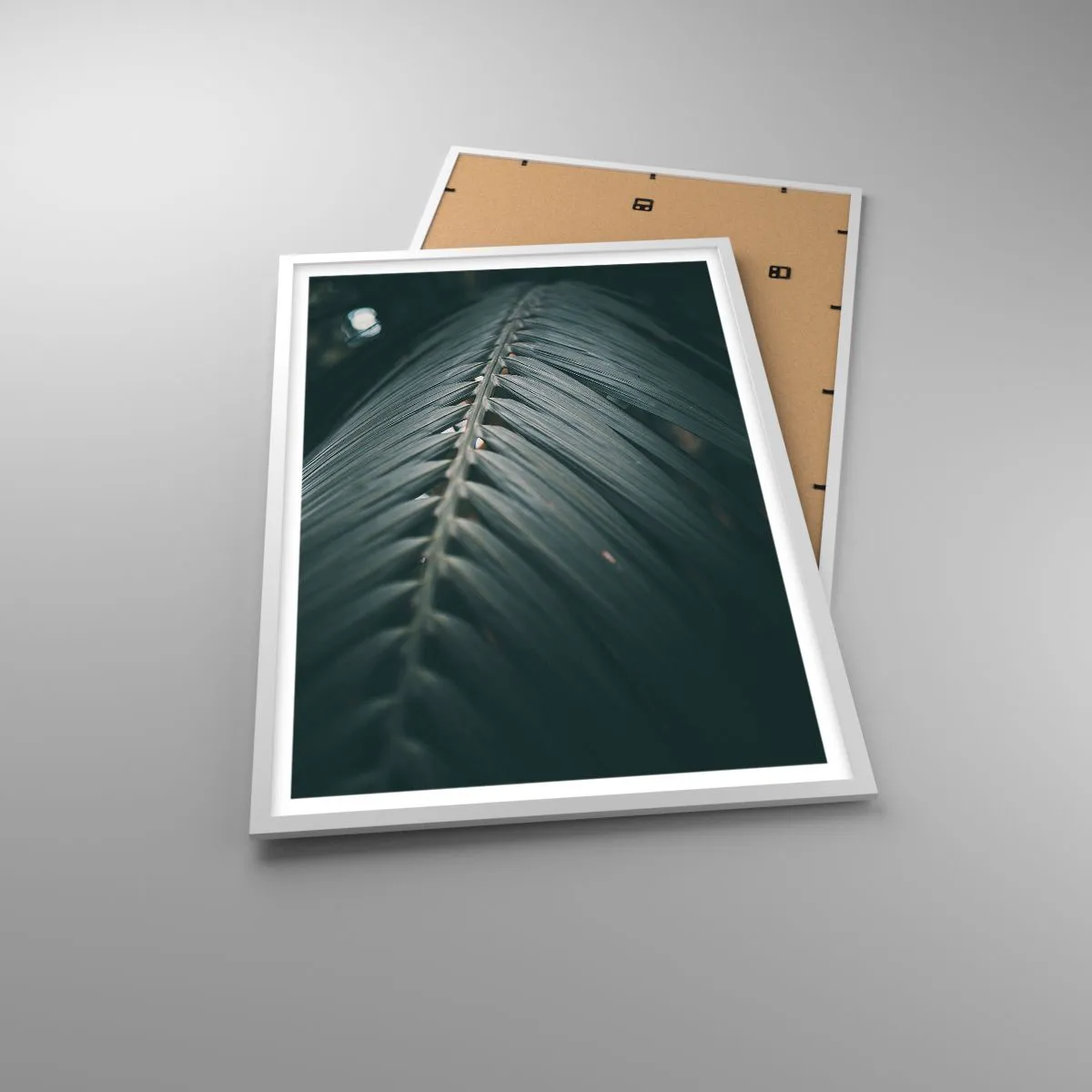 Poster in white frmae - Precision of Nature - 61x91 cm