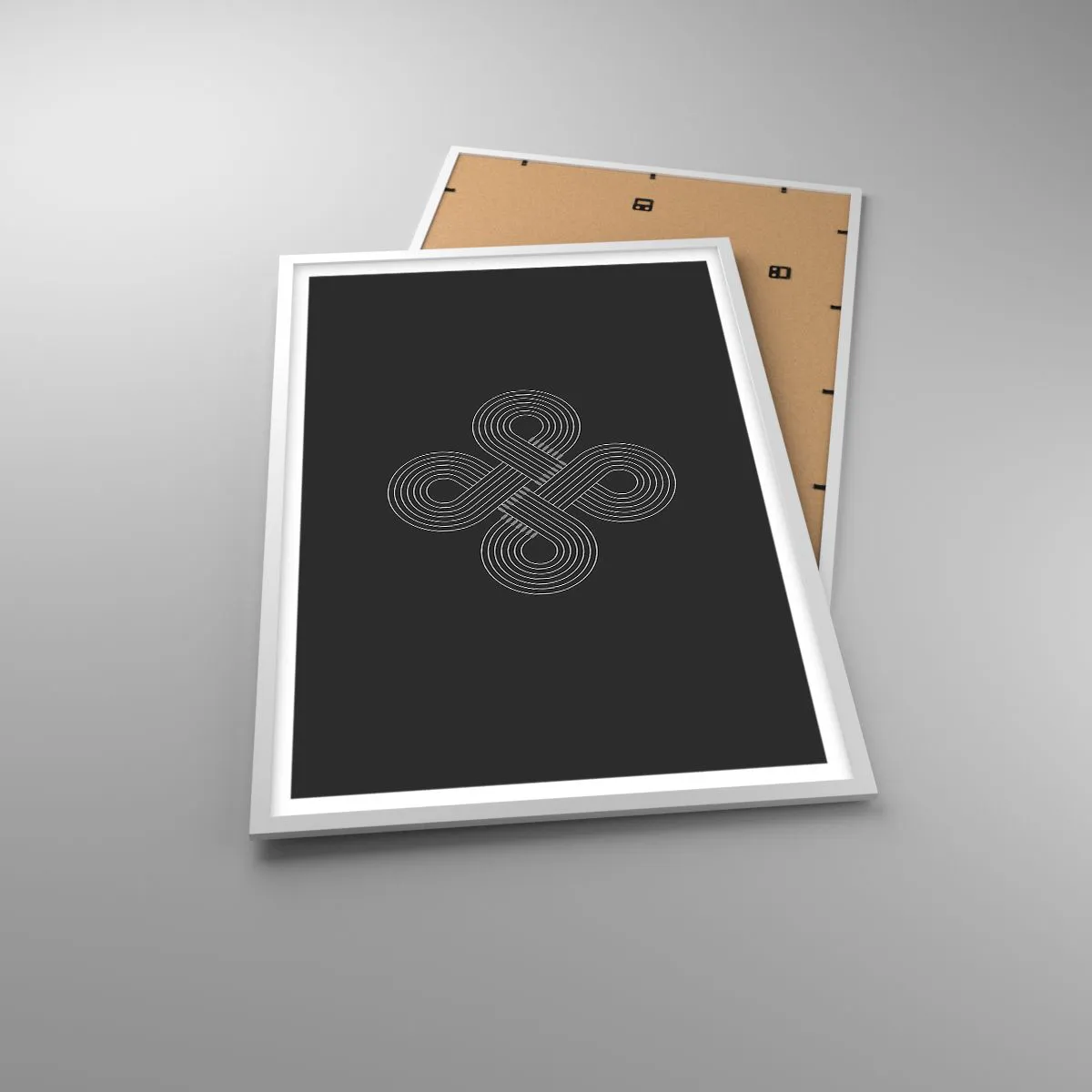 Poszter fekete keretben - Kelta szellemben - 61x91 cm