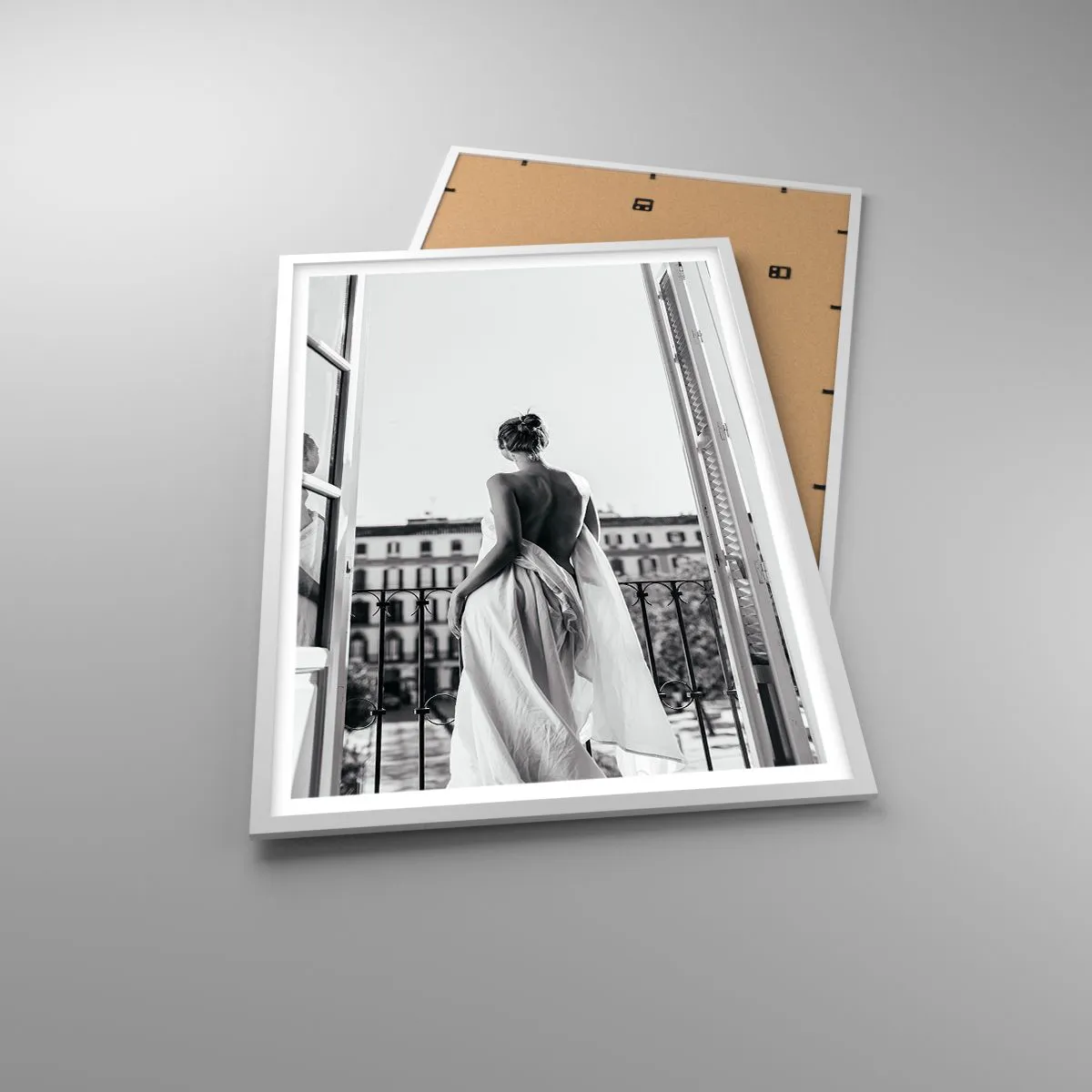 Poster in einem weißen Rahmen - Erweckung der Sinne - 61x91 cm