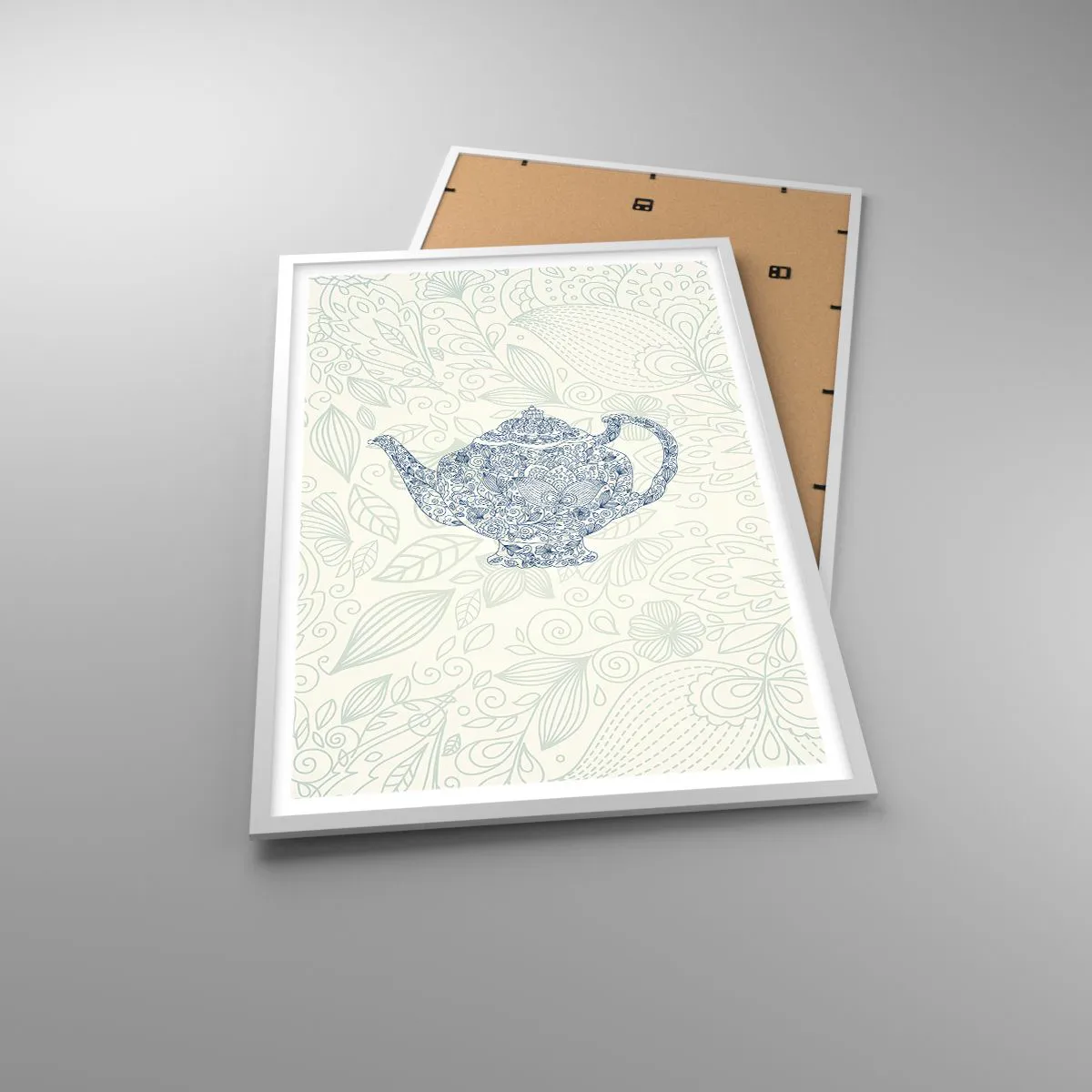 Plakat i hvid ramme - Teens charme - 61x91 cm