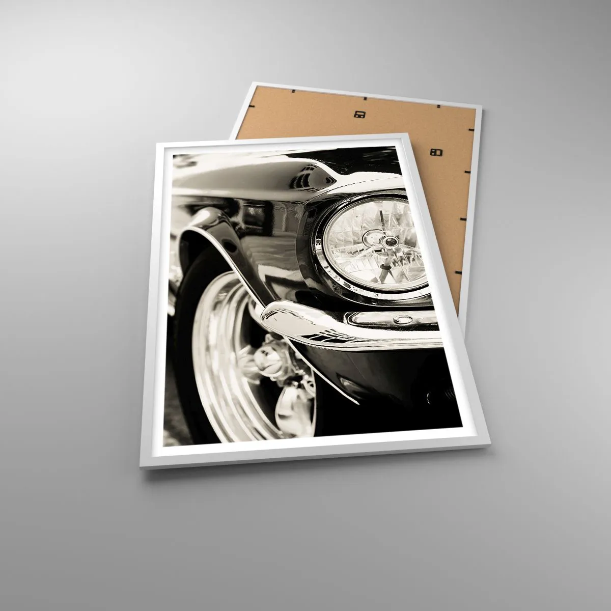 Poster in cornice bianca - Bellezza intramontabile - 61x91 cm