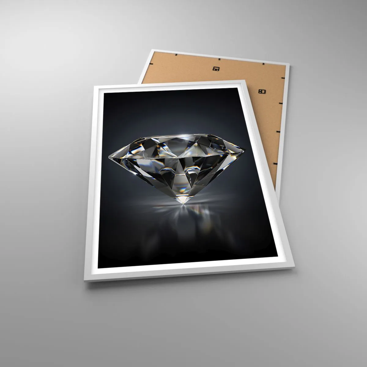 Plakát v bílém rámu - Best girls friend - 61x91 cm