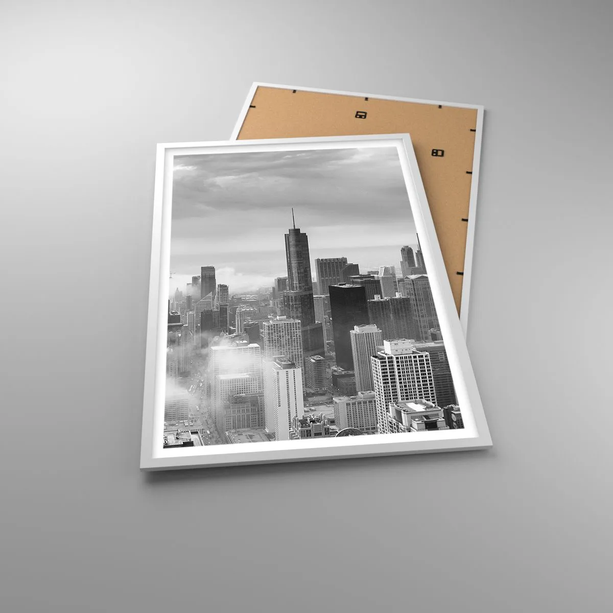 Plagát v bielom ráme - Americká krajina - 61x91 cm