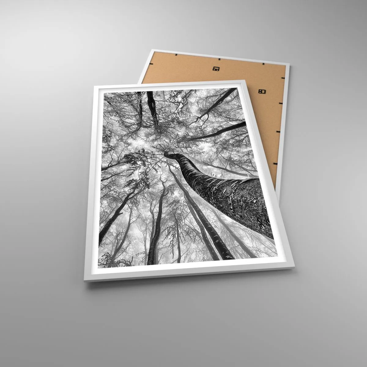 Poszter fekete keretben - Verseny a fény felé - 61x91 cm