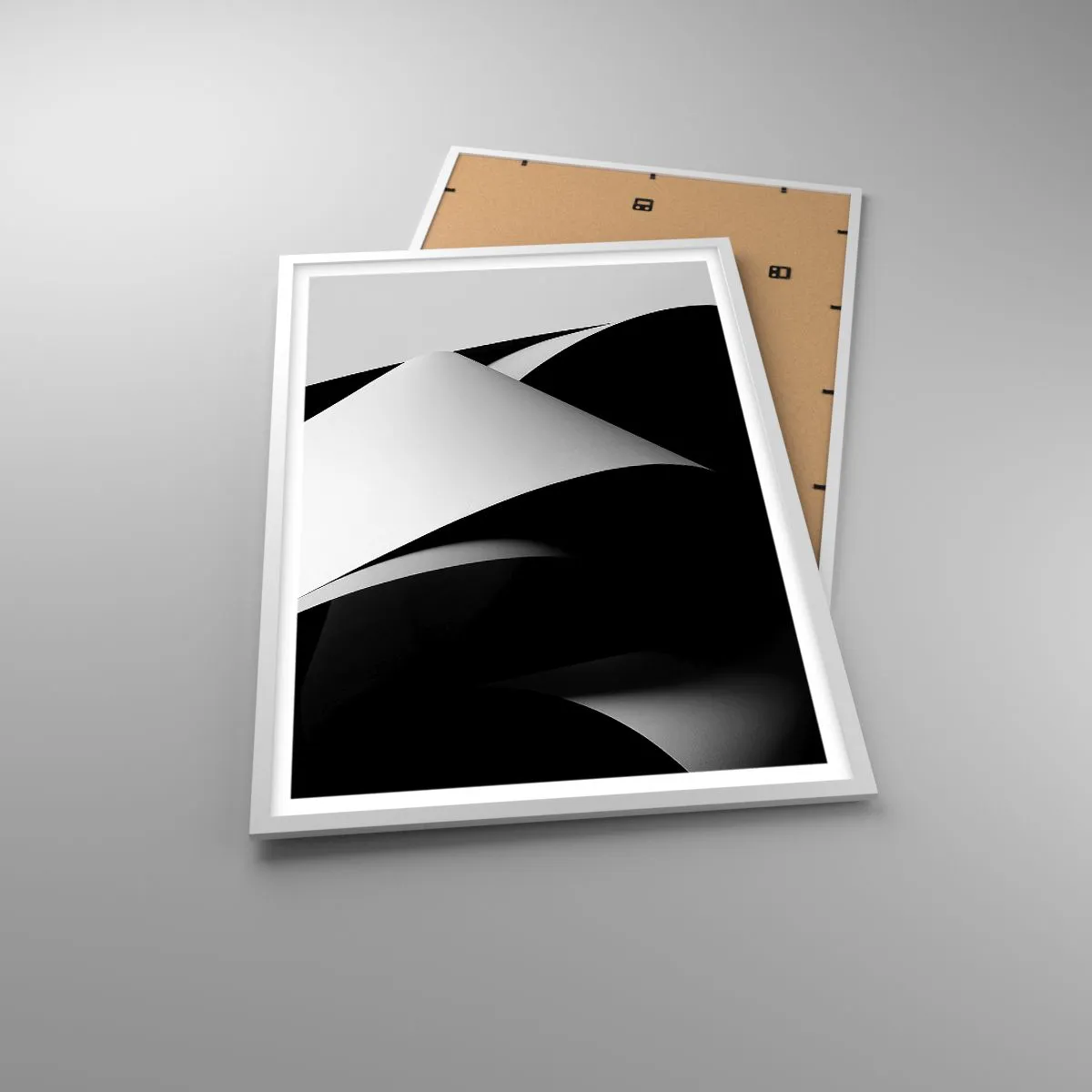Poszter fekete keretben - Fénysíkok az árnyék mélyéről - 61x91 cm