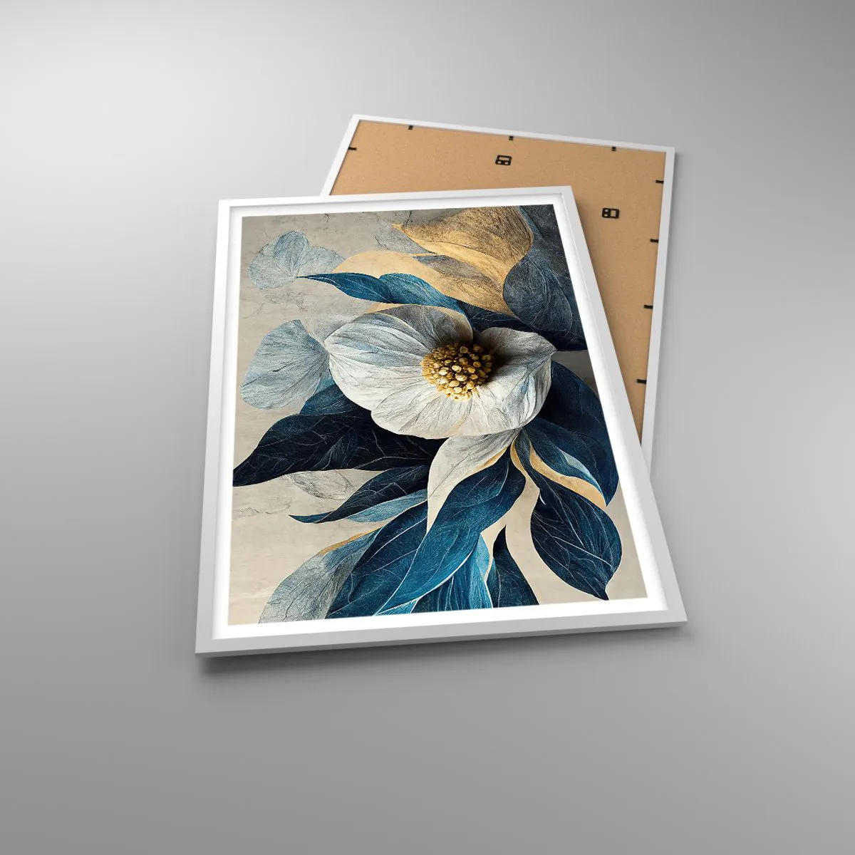 Plagát v bielom ráme - Má zlaté srdce - 61x91 cm