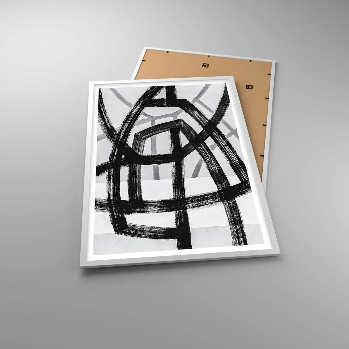 Affisch i vit ram - Att skapa djupet - 61x91 cm