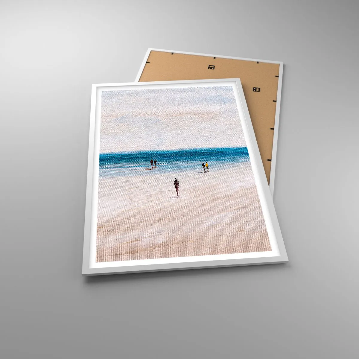 Affisch i vit ram - Ett naturligt behov - 61x91 cm