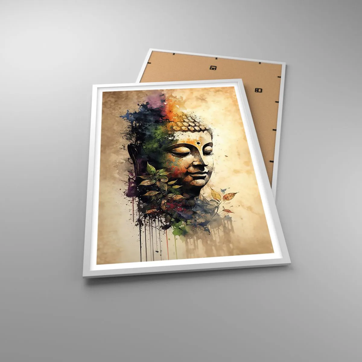 Plakat w białej ramie - Namaste! - 61x91 cm