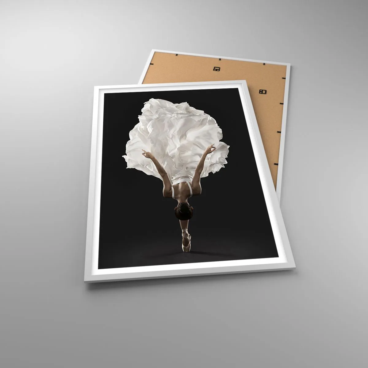 Plakát v bílém rámu - Jedinečná - 61x91 cm