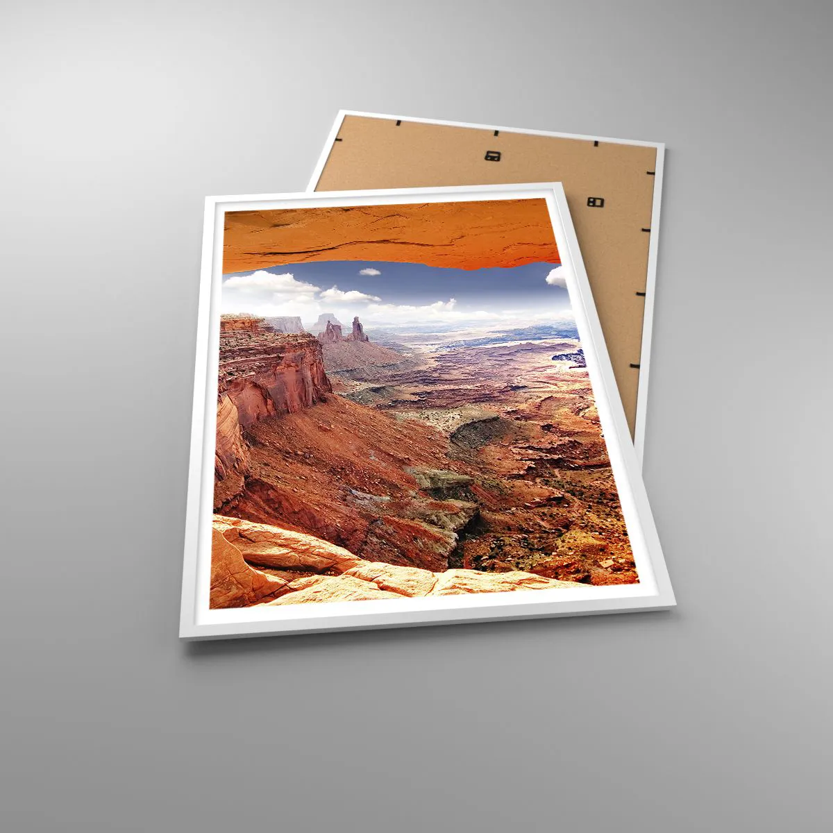 Poster in white frmae - Sculpted by Nature - 70x100 cm