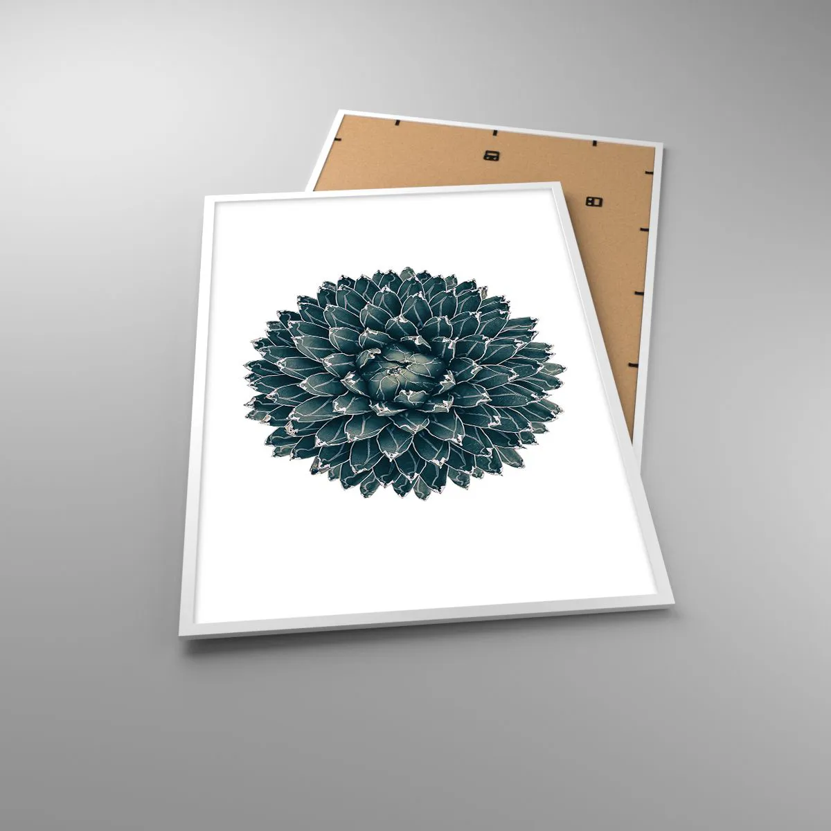 Poster in cornice bianca - La stella del deserto - 70x100 cm