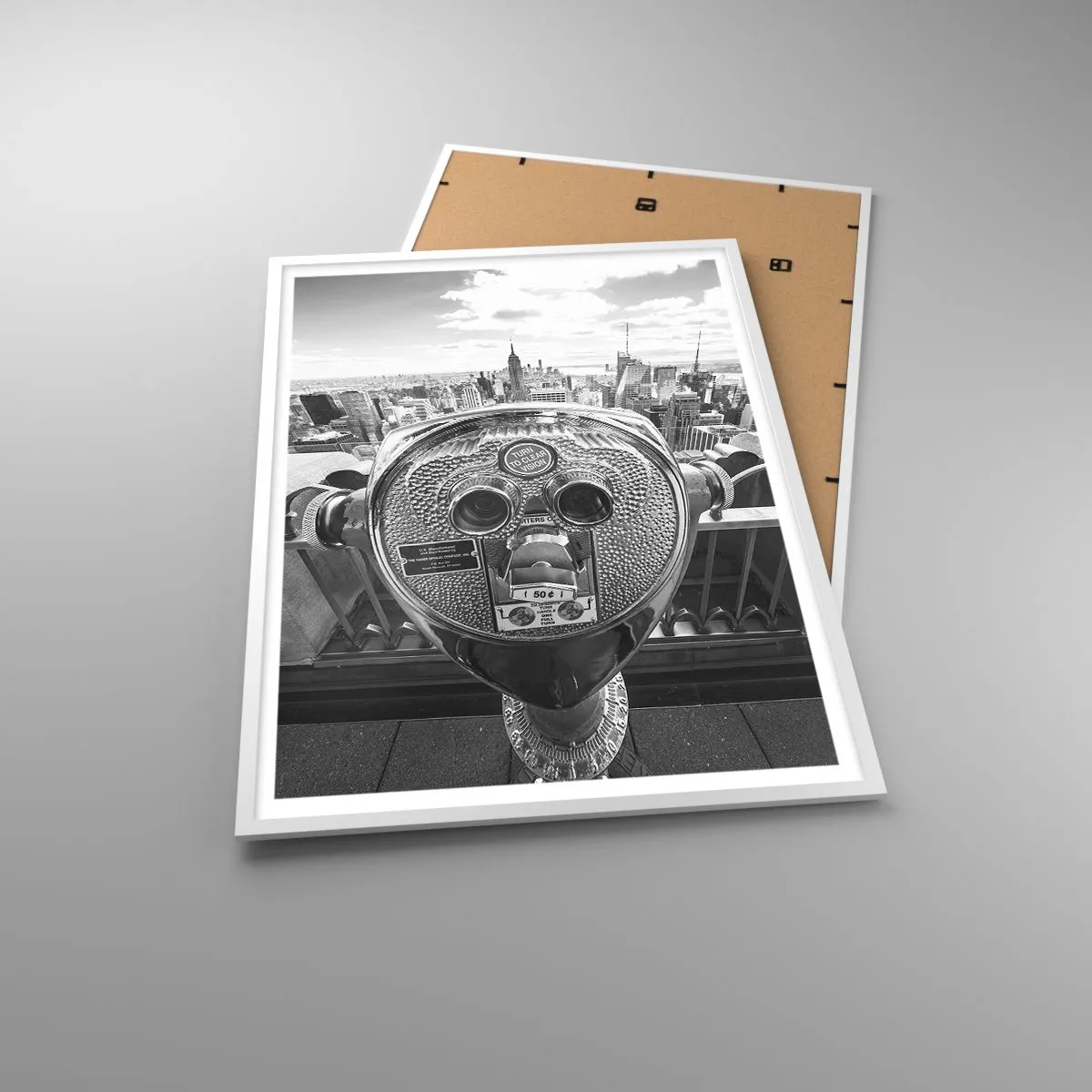 Poszter fekete keretben - A városok városa - 70x100 cm