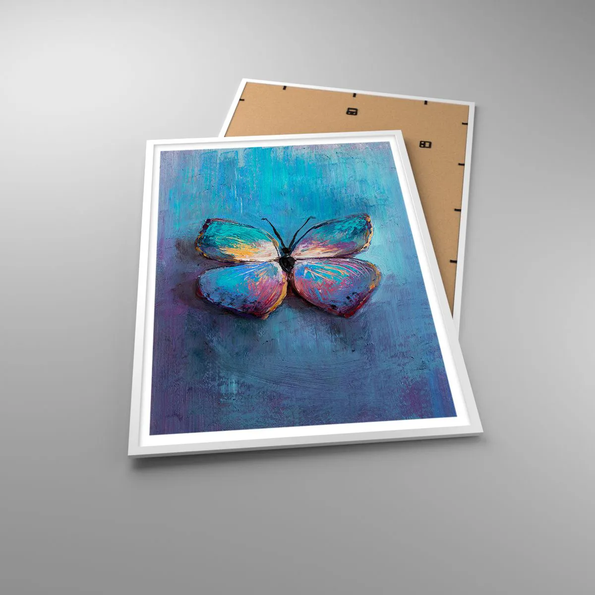 Poster in cornice bianca - In tutta la bellezza - 70x100 cm