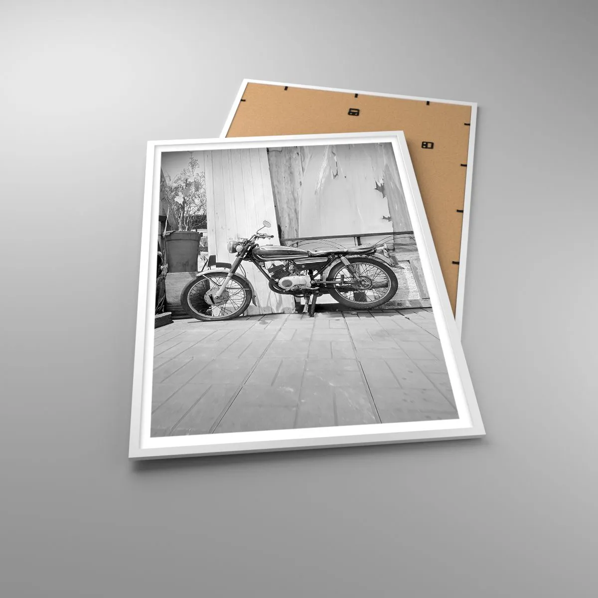 Poster in einem weißen Rahmen - Klassik über alles - 70x100 cm