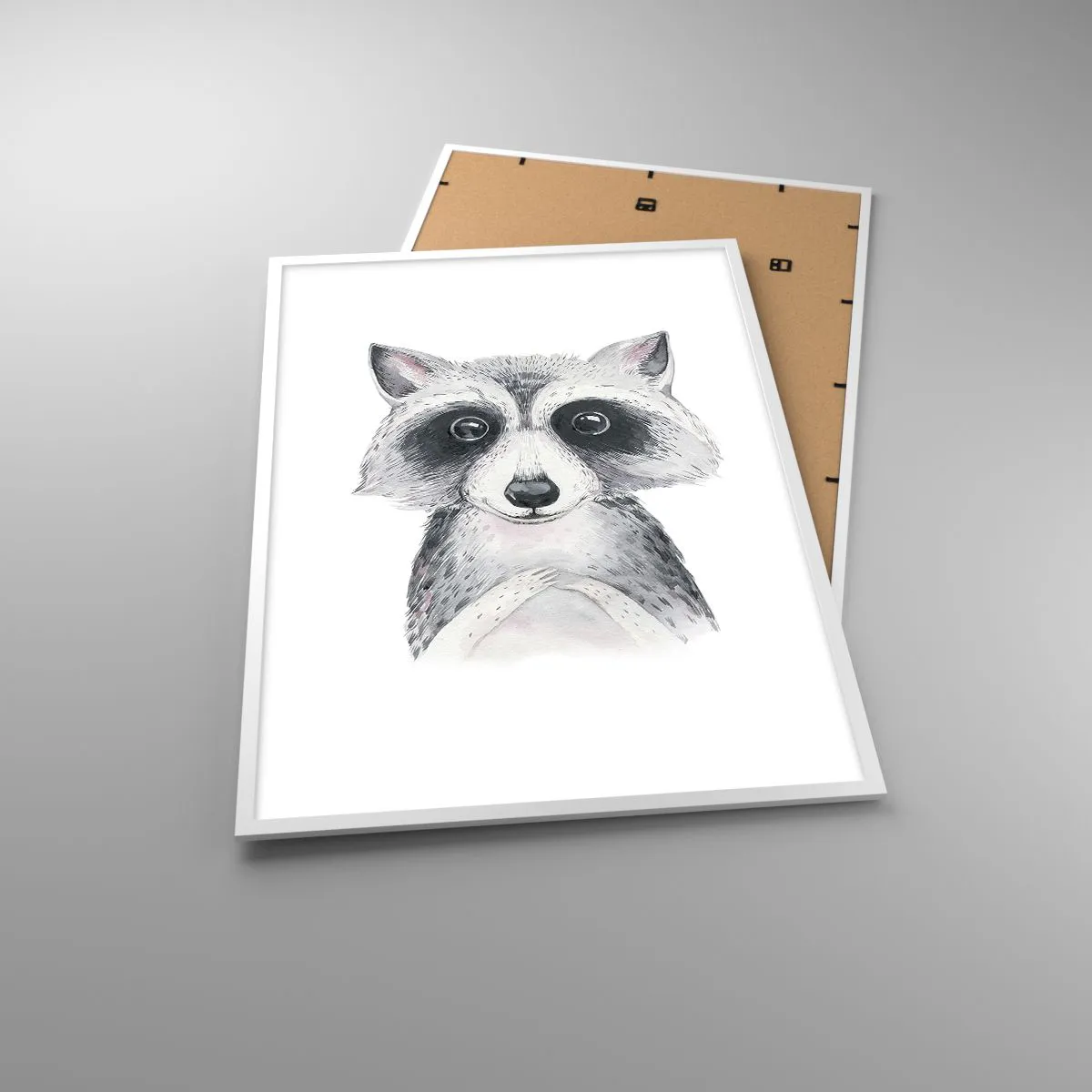 Plakat w białej ramie - Chwila na wzruszenie - 70x100 cm