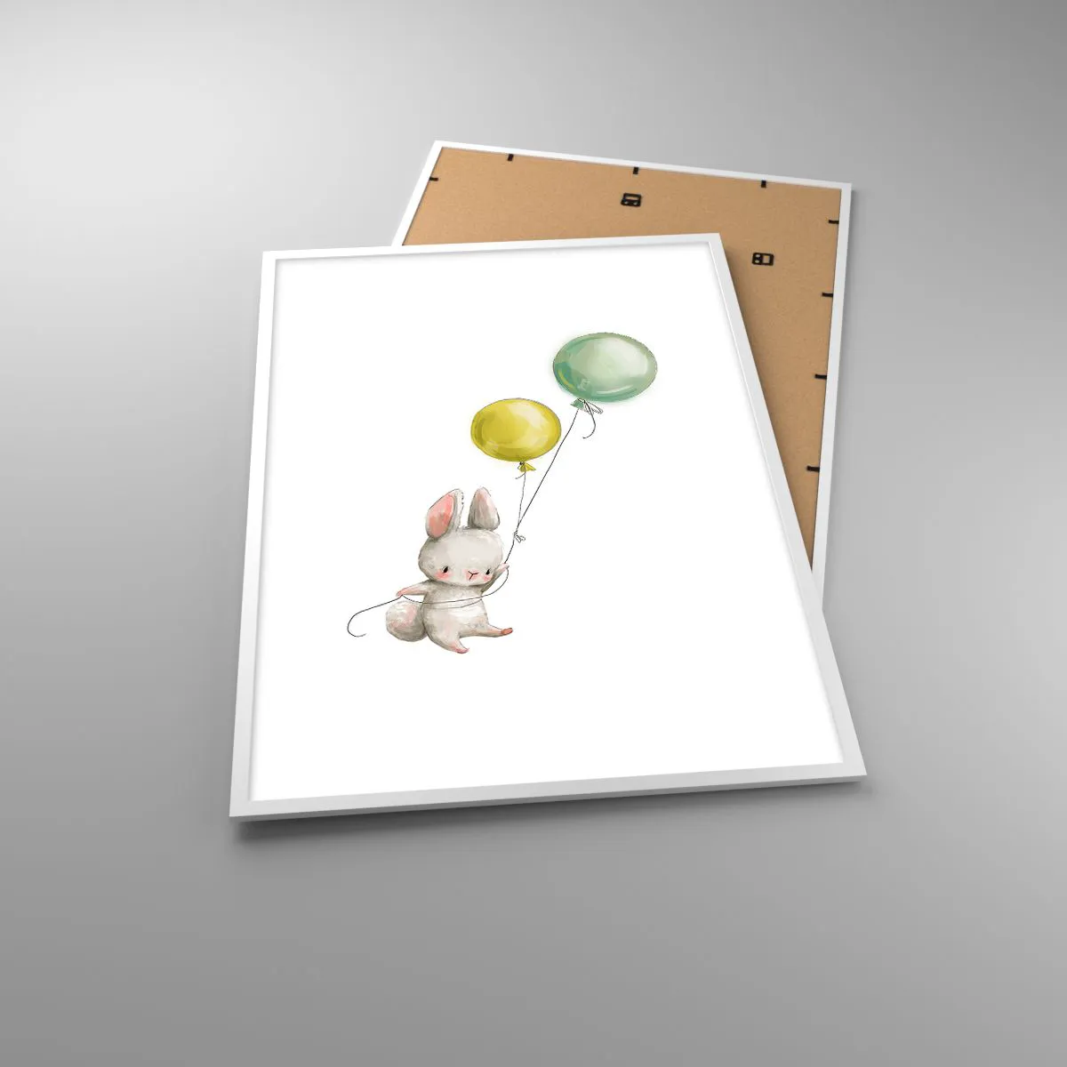 Poster in white frmae - I Will Fly Too! - 70x100 cm