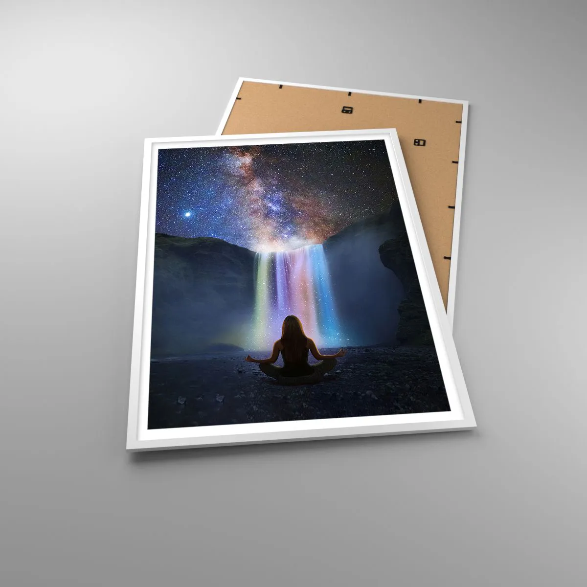 Affisch i vit ram - Absolut harmoni - 70x100 cm