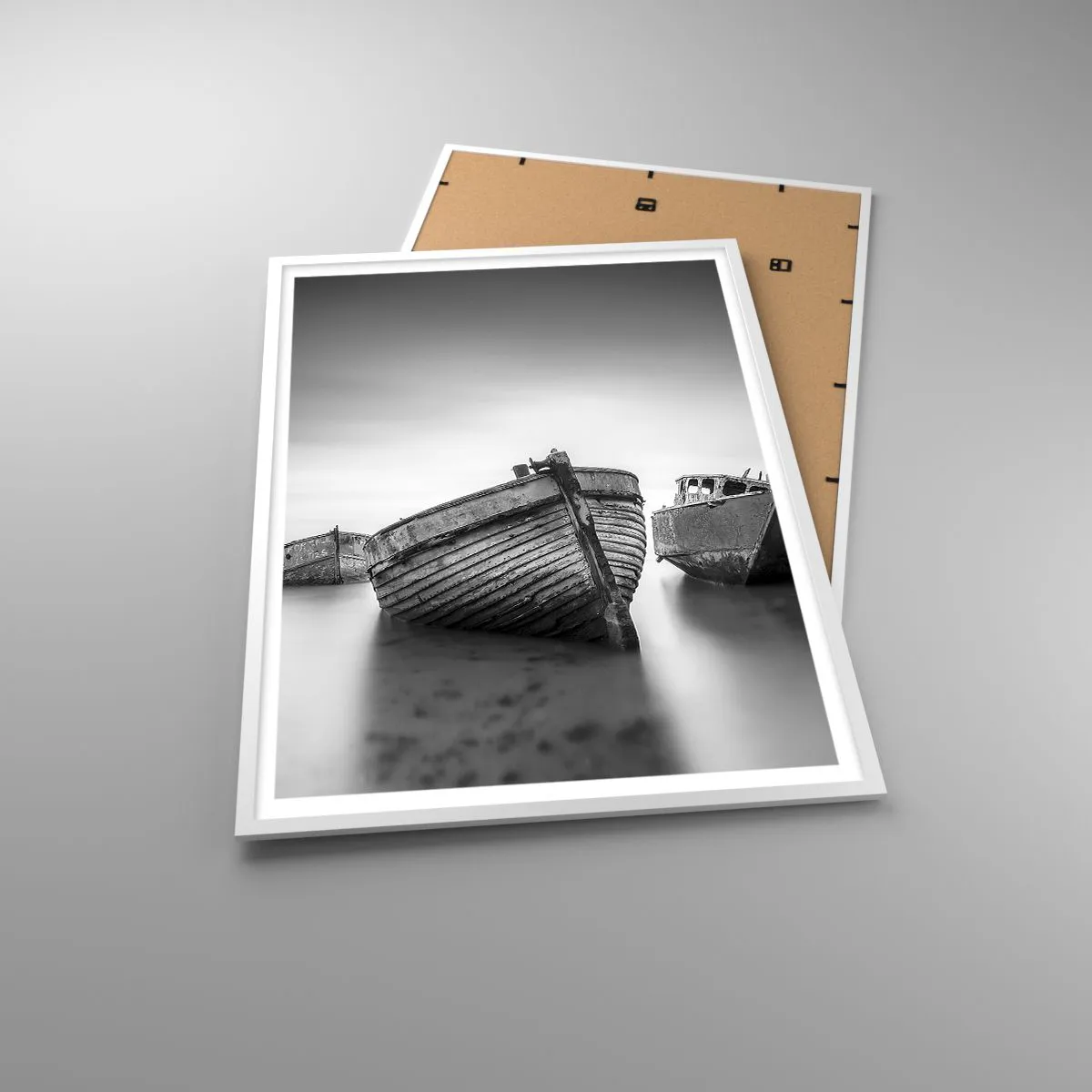 Affiche dans un cadre blanc - Poster - Cùest déjà un souvenir... - 70x100 cm