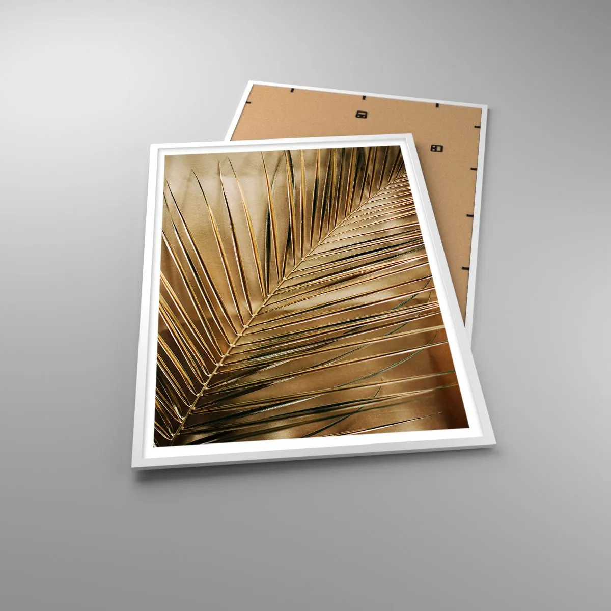 Poszter fekete keretben - Természetes oszlopsor - 70x100 cm