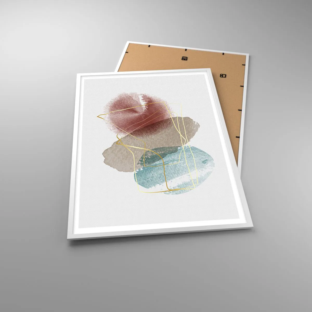 Poszter fekete keretben - Az űr koralljai - 70x100 cm