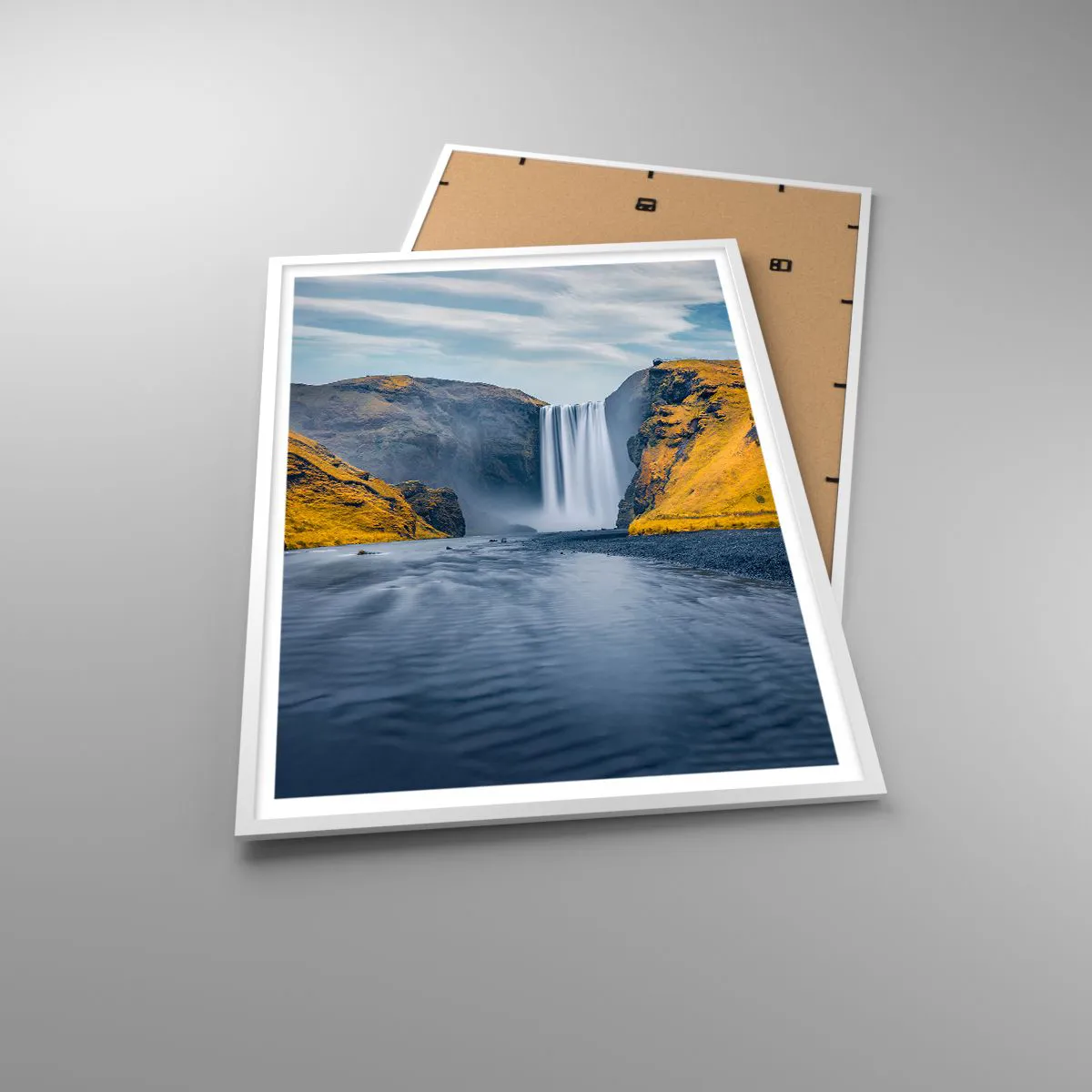 Plagát v bielom ráme - Večné trvanie, večný pohyb - 70x100 cm