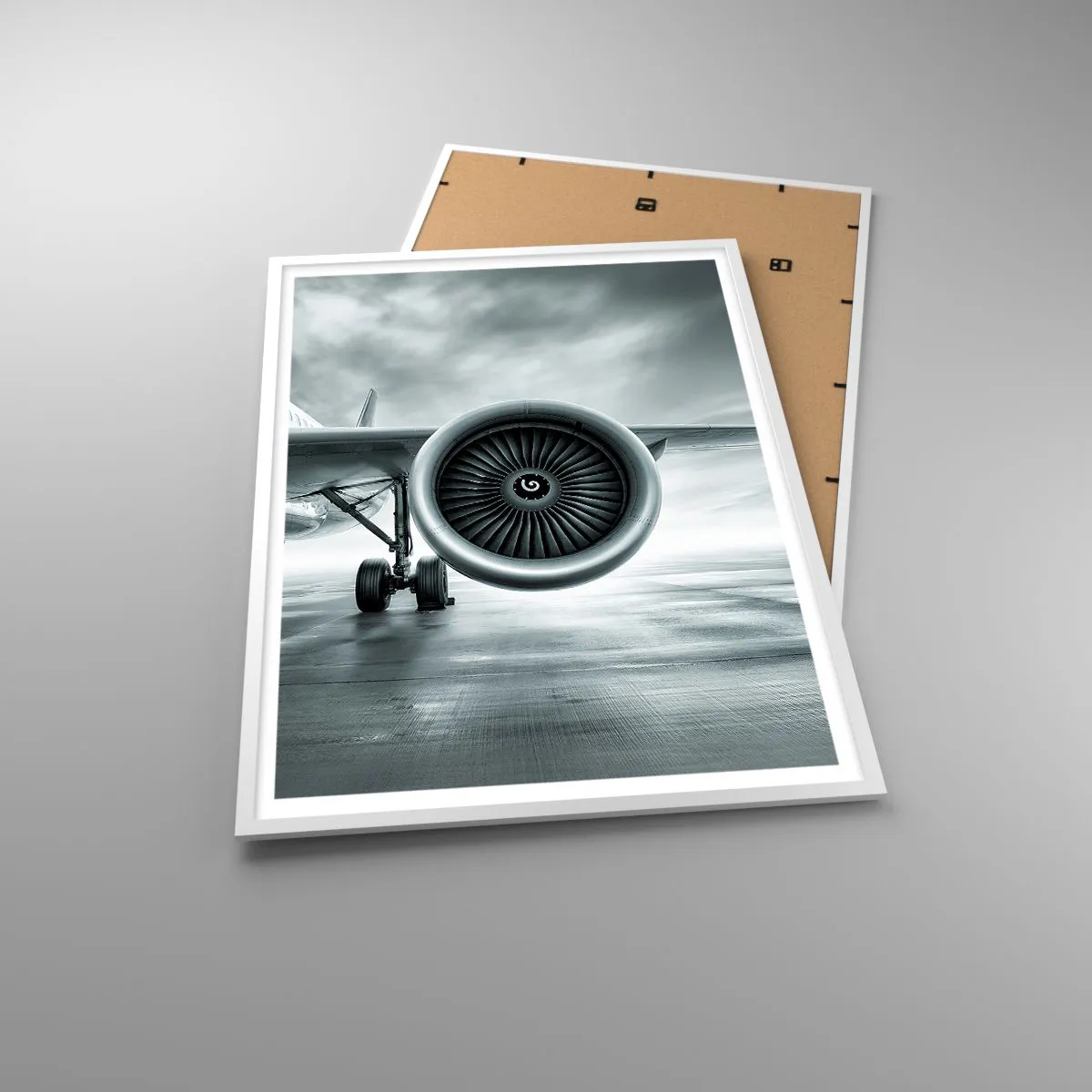 Plakat w białej ramie - Jest moc! - 70x100 cm