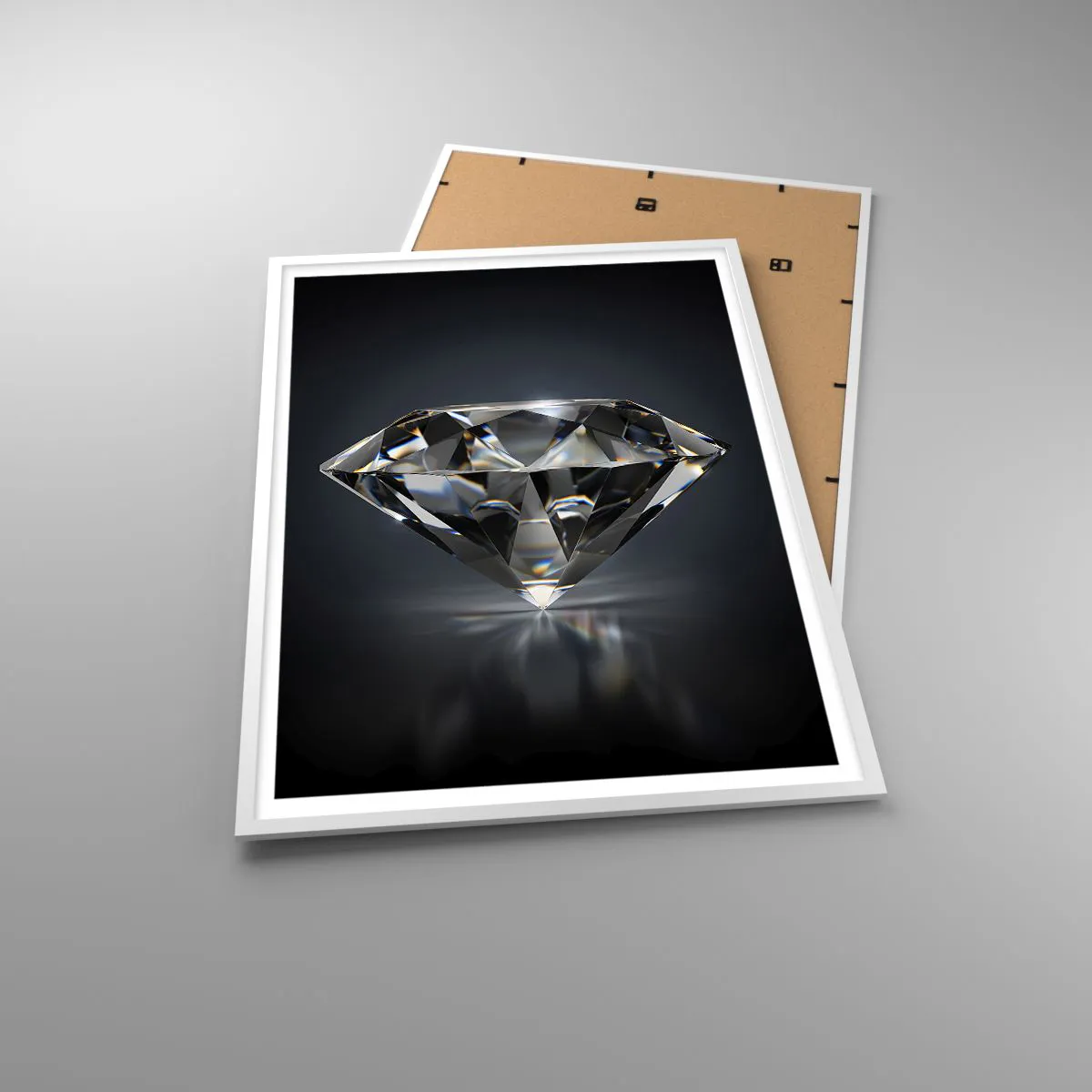 Plakát v bílém rámu - Best girls friend - 70x100 cm