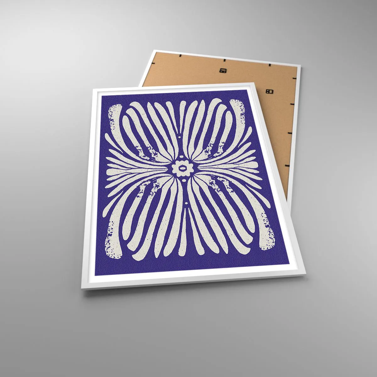 Poster in einem weißen Rahmen - Ethnische Inspirationen - 70x100 cm