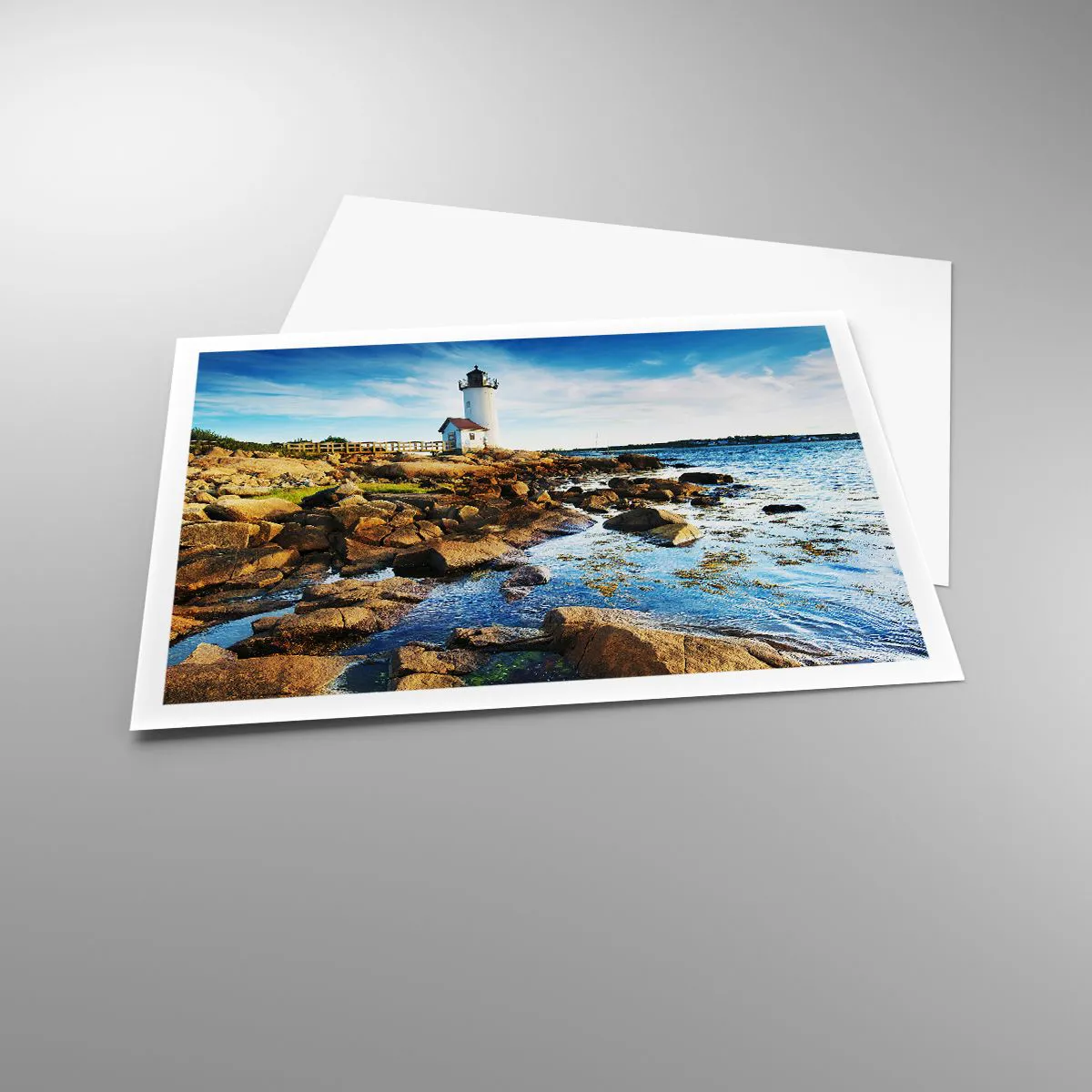 Poster - Întoarce-te acasă fericit, te aștept cu nerăbdare - 100x70 cm