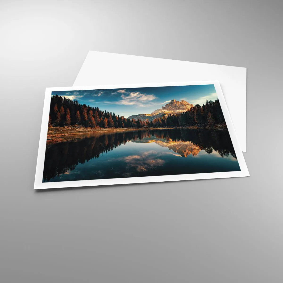 Poster - Dubbel landschap - 100x70 cm