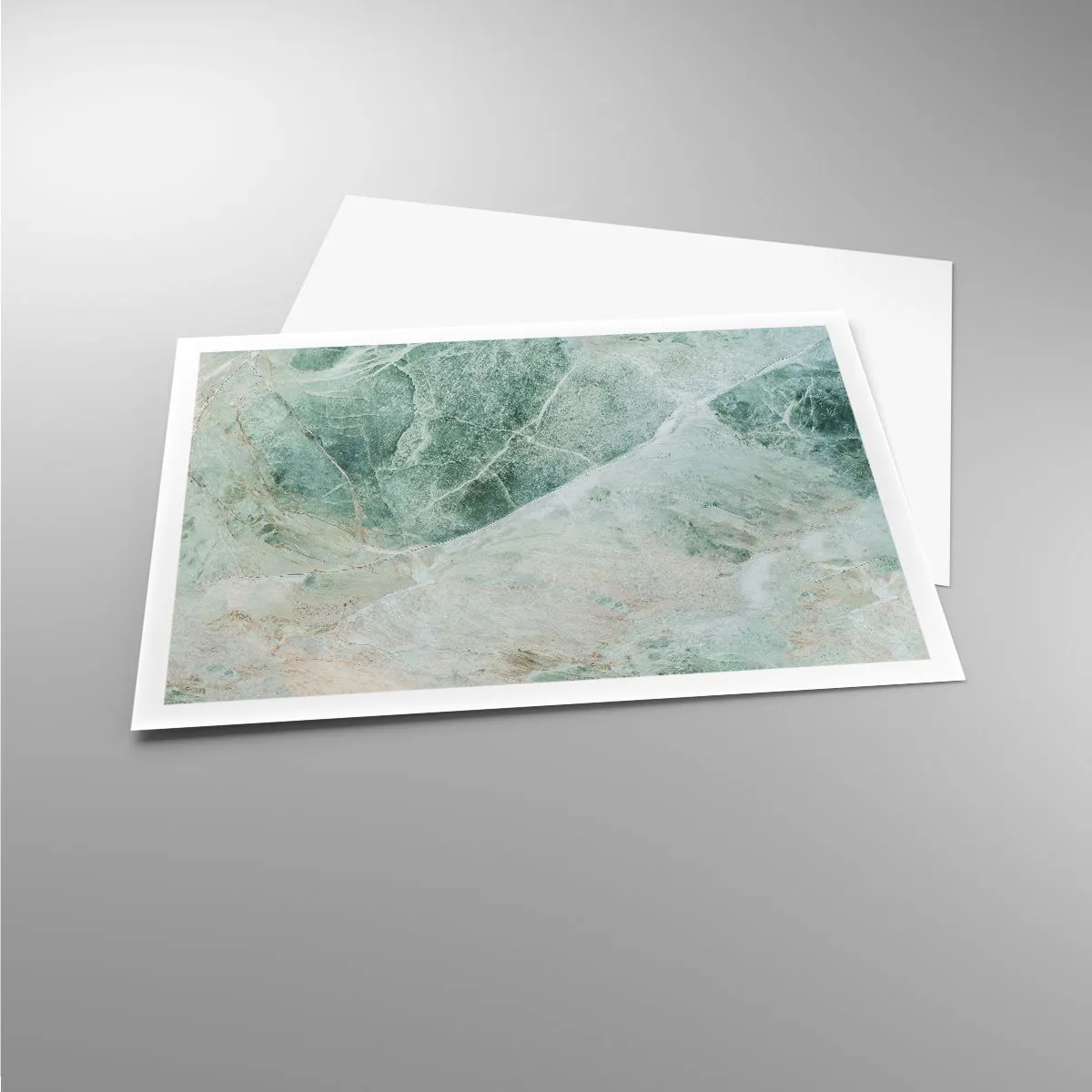 Plakat - Den ædle kølighed af sten - 100x70 cm