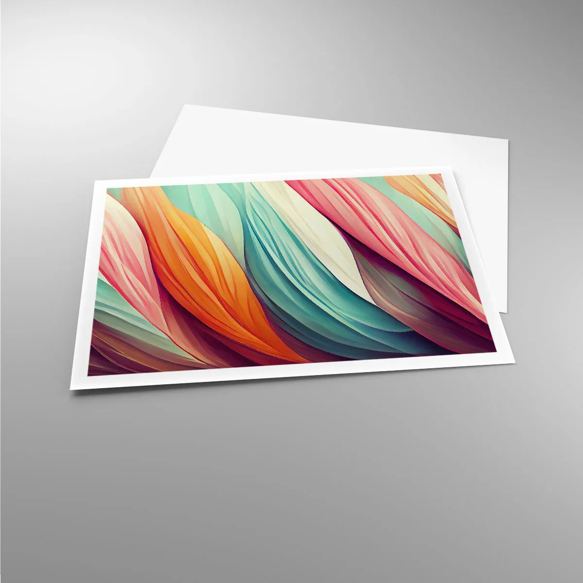 Poster - Rainbow Knot - 100x70 cm