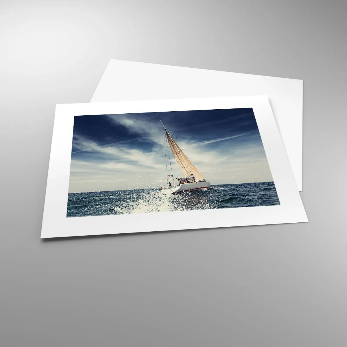 Poster - Ze halen ons niet in! - 40x30 cm