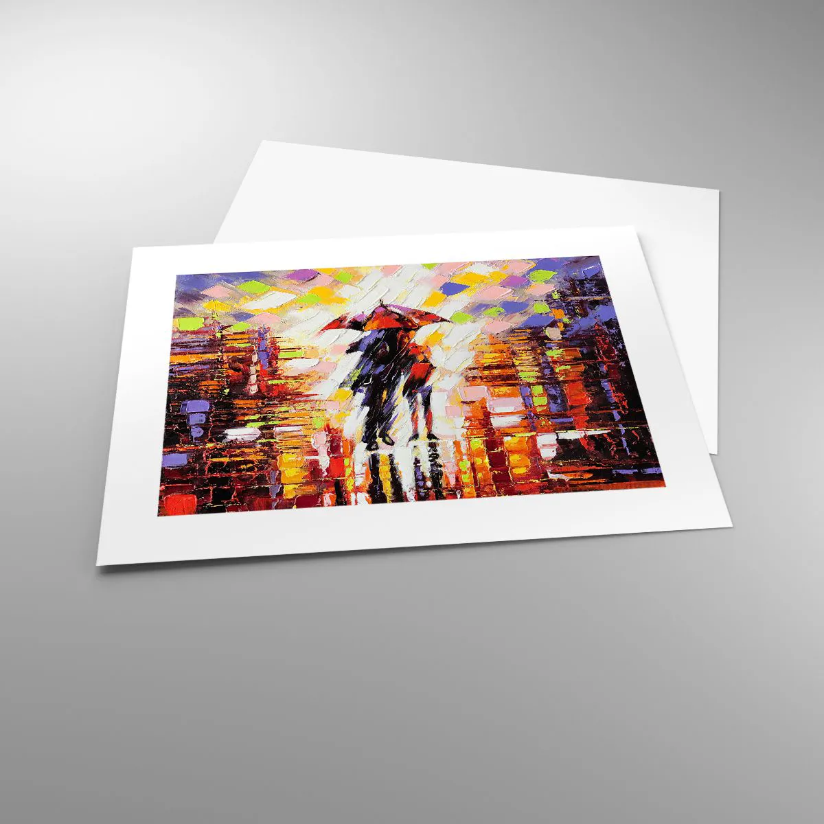 Poszter - Együtt az éjszakában és az esőben - 40x30 cm