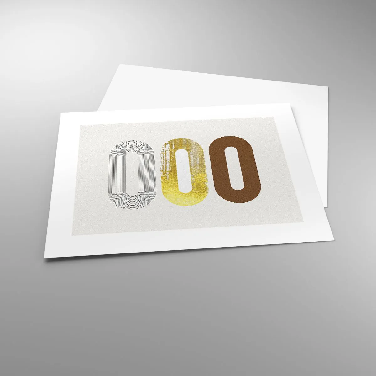 Plakat - Åhhh! - 40x30 cm