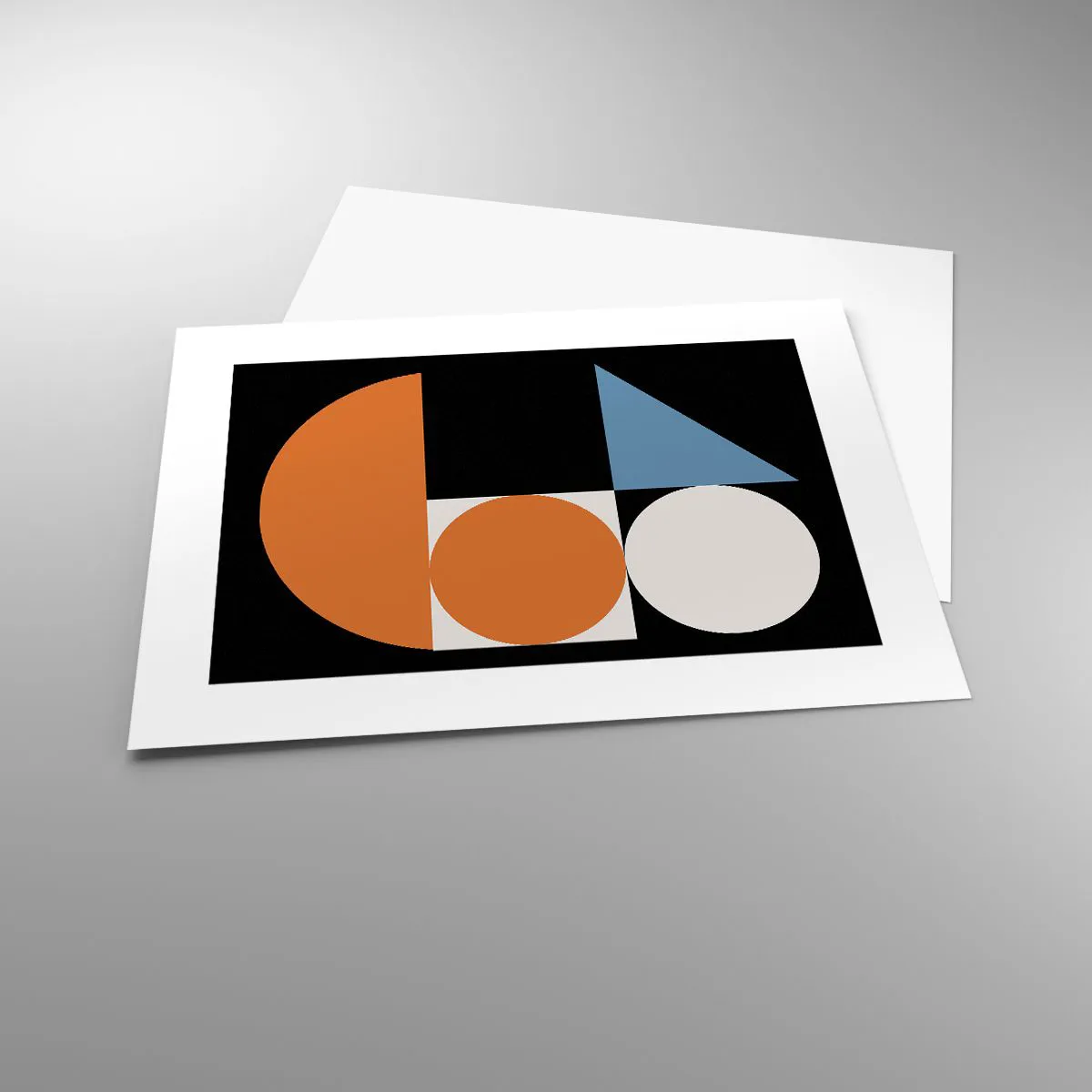 Plakat - Układ figurowy - 40x30 cm