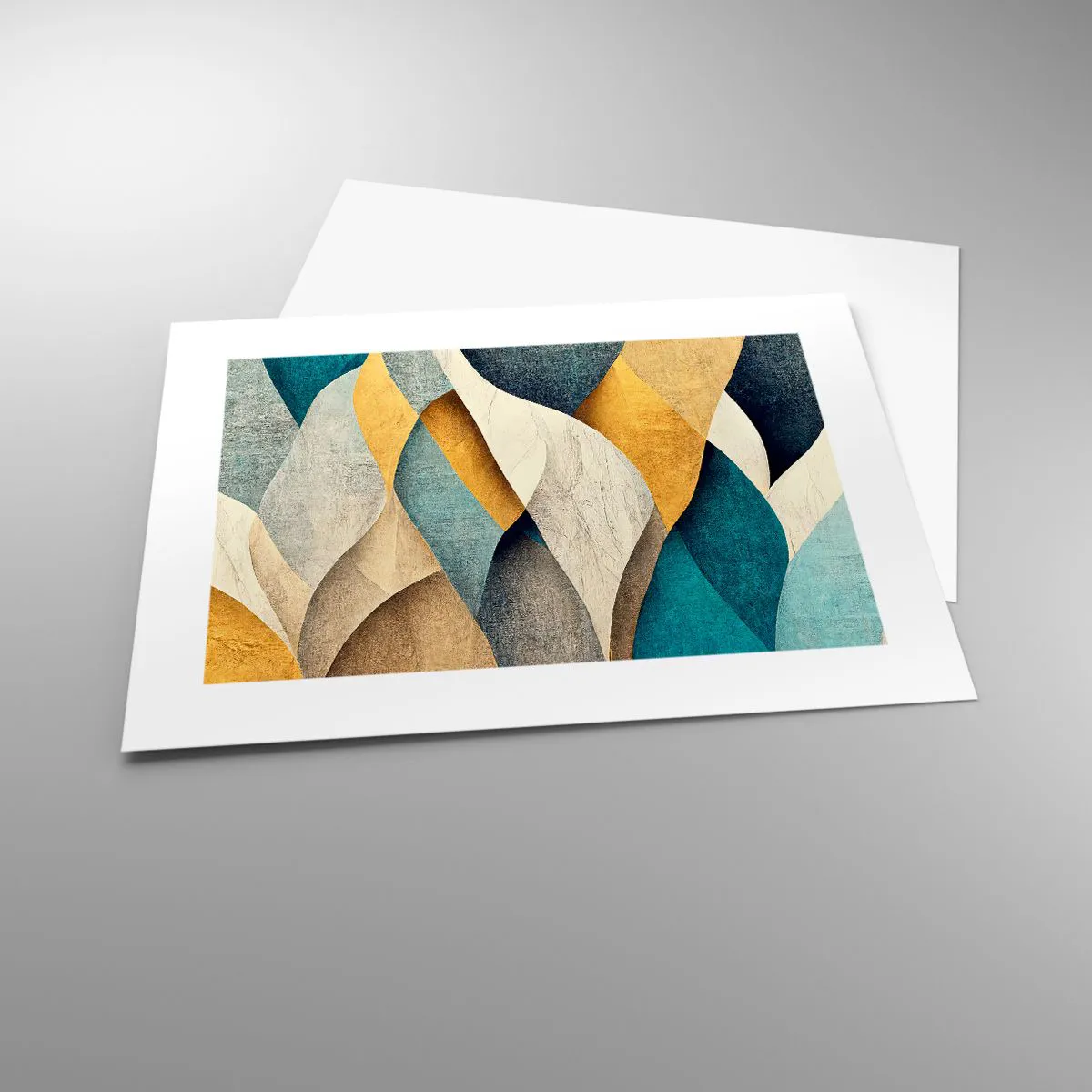 Affiche - Poster - Rythme et vague - 40x30 cm