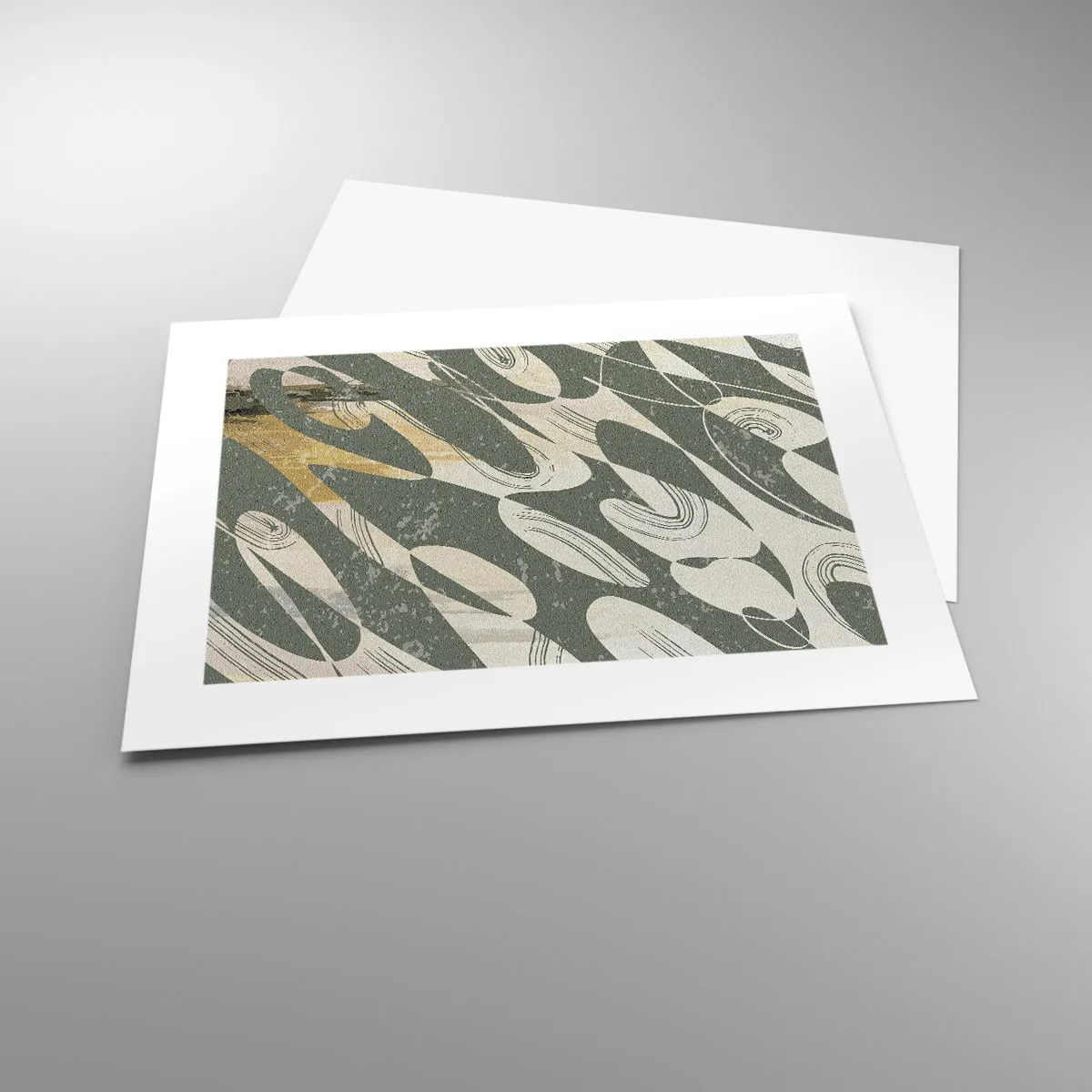 Poster - Ritmische abstractie - 40x30 cm