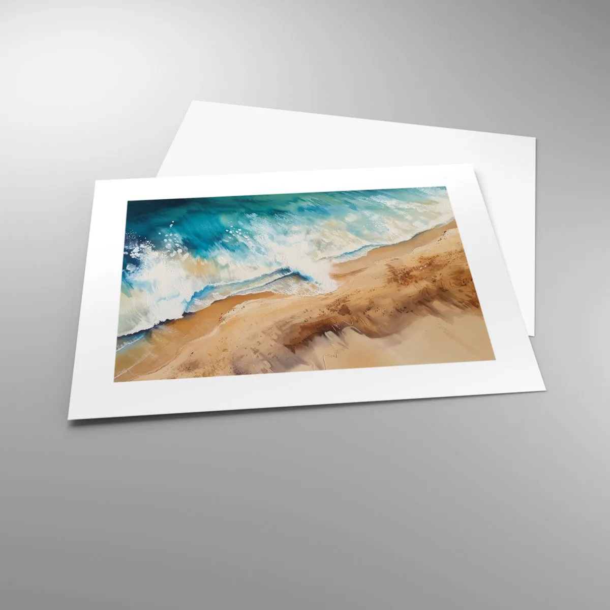 Póster - Olas recurrentes - 40x30 cm