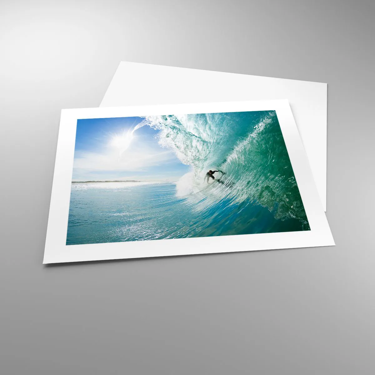 Poster - Întotdeauna pe val - 50x40 cm